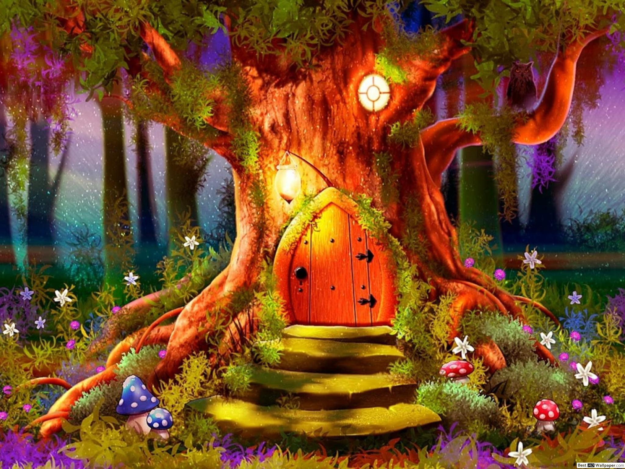 2048x1536 Magic Tree HD wallpaper download