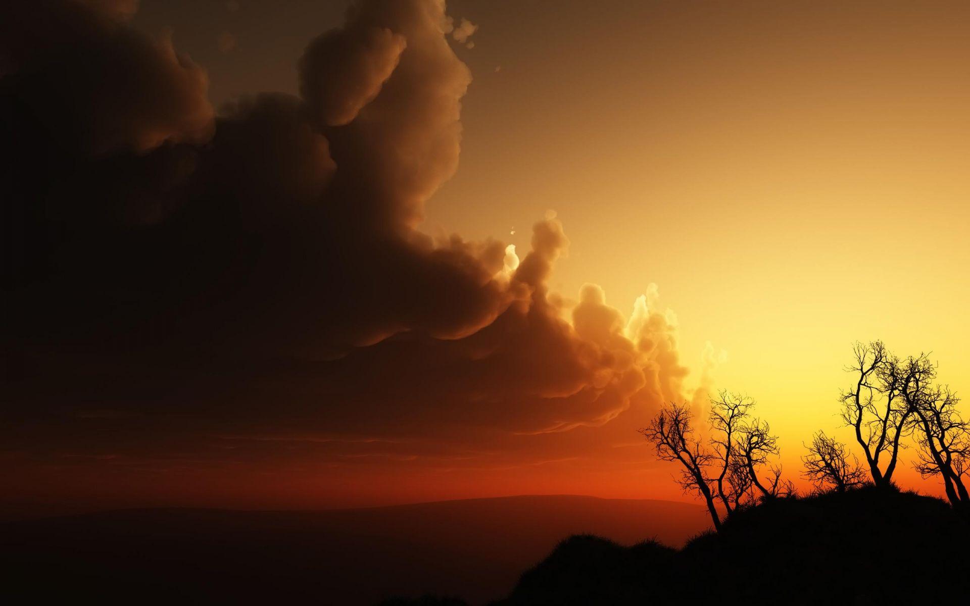 1920x1200 Awesome Cloudy Weather. HD Nature Wallpaper for Mobile and Desktop