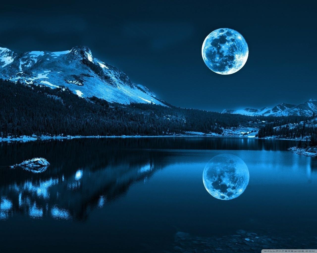 1280x1024 Moonlight Night Ultra HD Desktop Background Wallpaper for 4K UHD TV : Widescreen & UltraWide Desktop & Laptop : Tablet