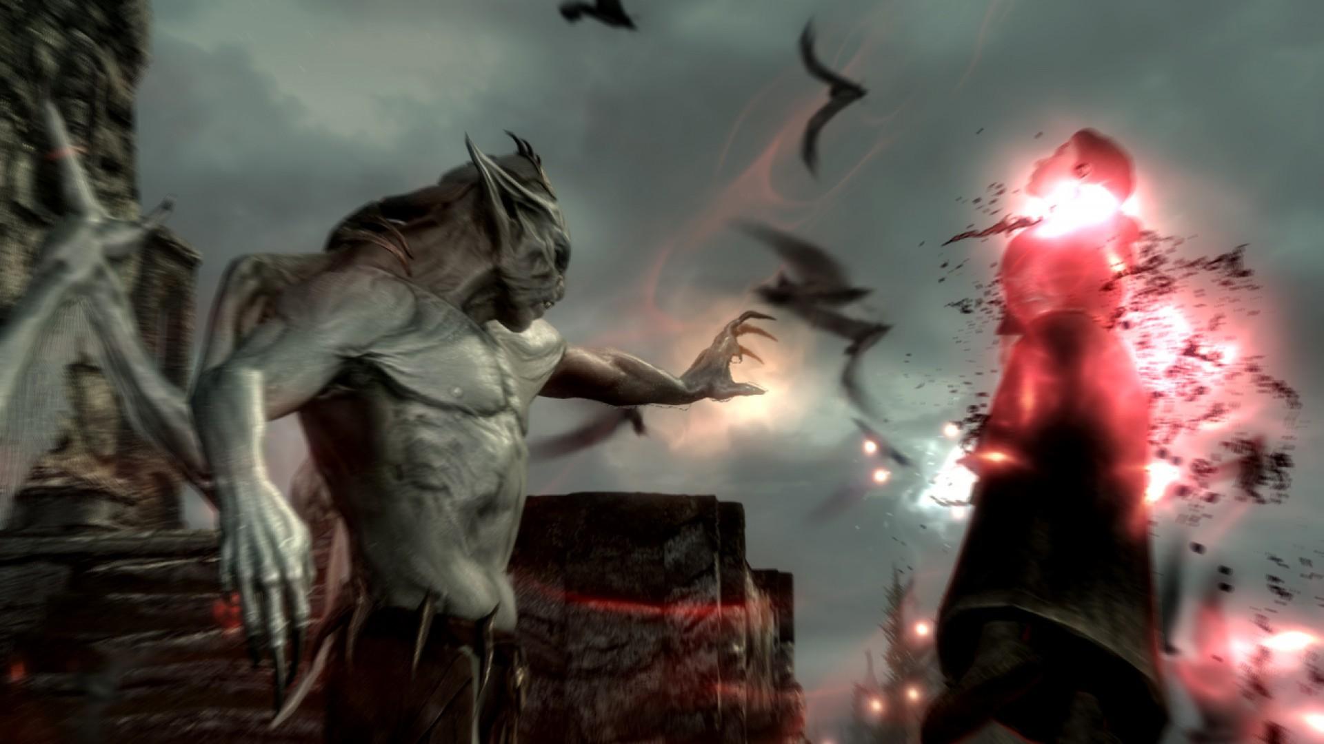 1920x1080 The Elder Scrolls V: Skyrim (2012) promotional art