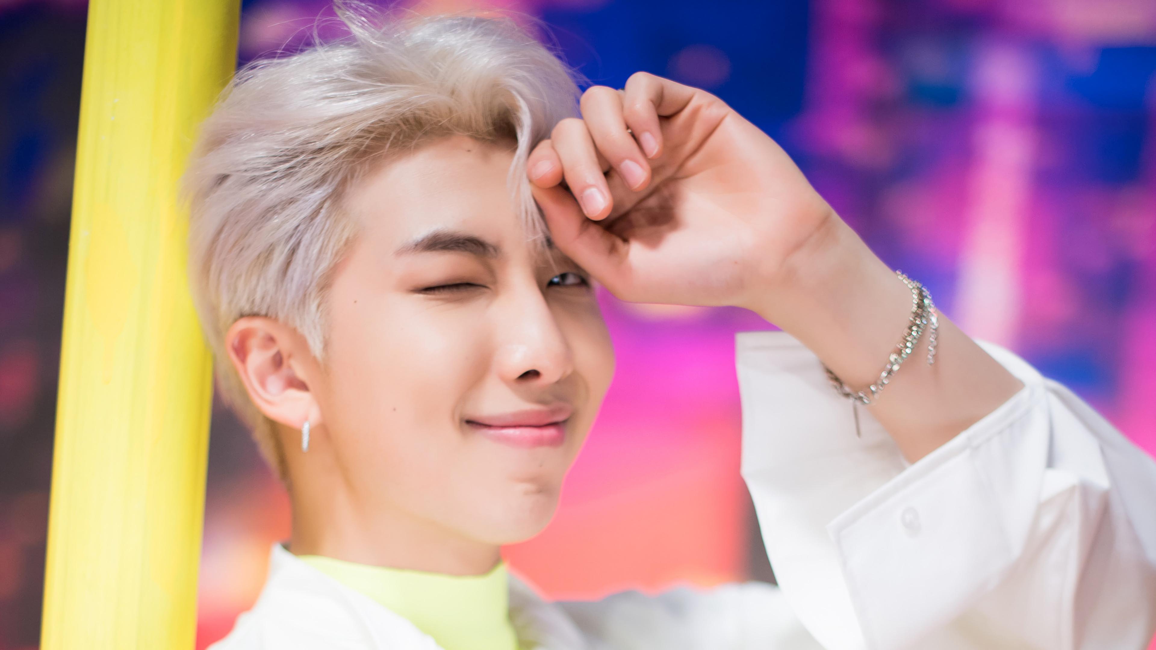 3840x2160 RM BTS Boy With Luv 4K Wallpaper