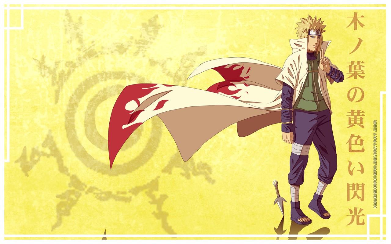 Naruto Shippuden  Minato NamikazeYellow Flash of Leaf 2K wallpaper  download