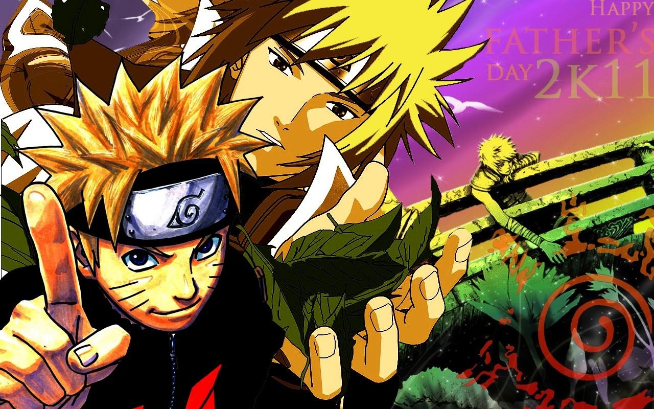 1280x800 naruto shippuden naruto uzumaki minato namikaze 1280x800 wallpaper