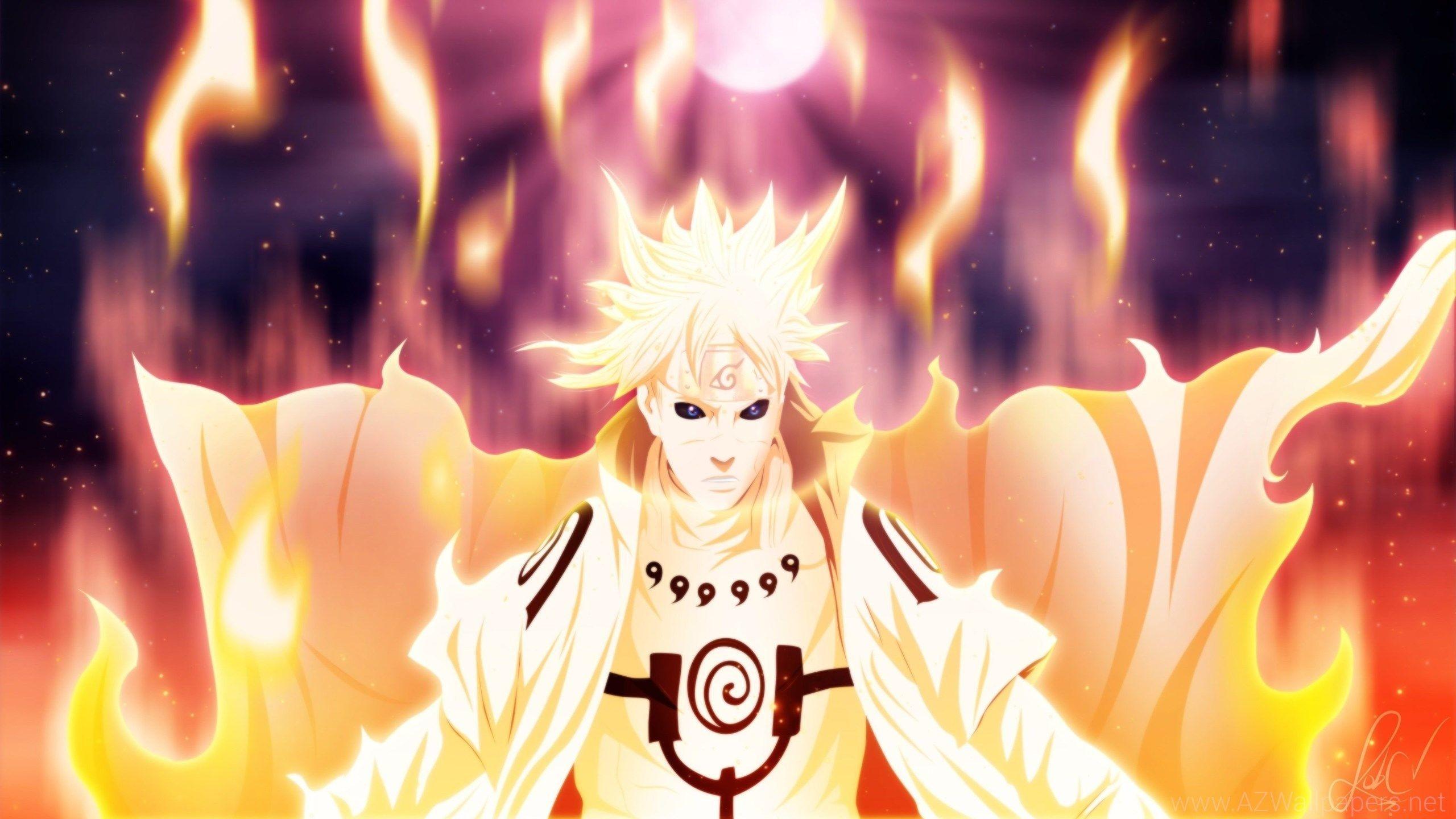 2560x1440 Minato Namikaze Wallpaper background picture