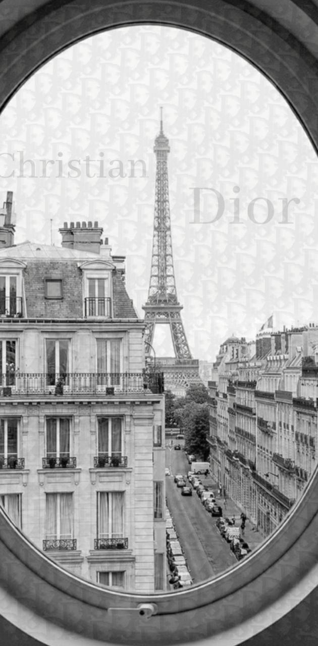 630x1280 Dior Vintage Paris wallpaper