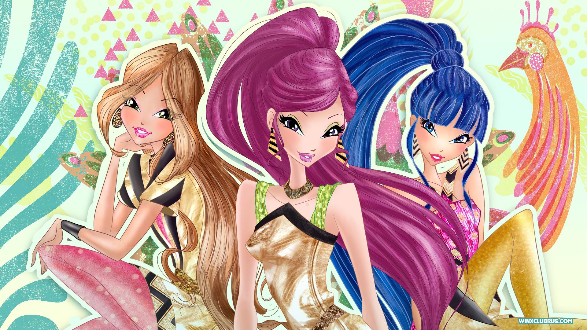 1920x1080 Winx Club in World of Winx and couture style wallpaper