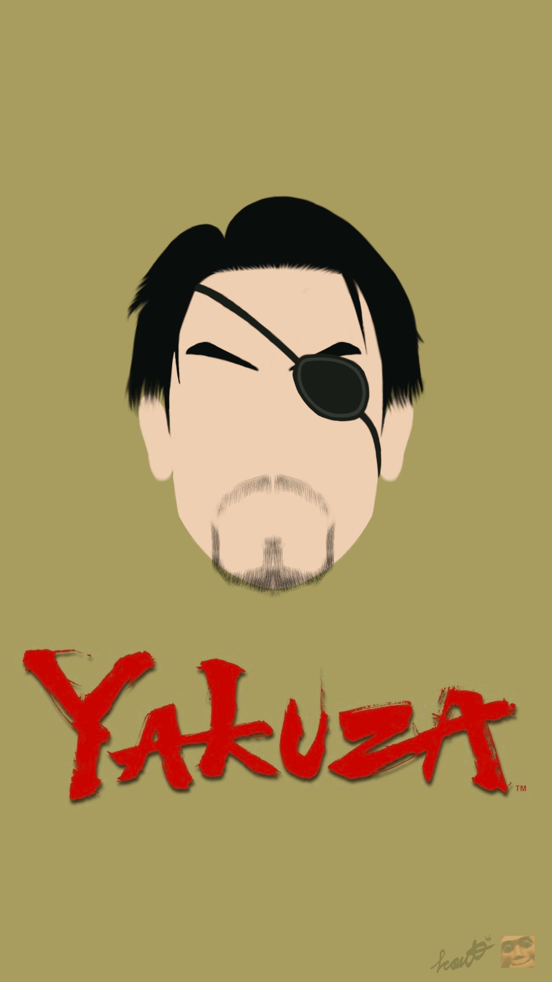 1080x1920 Phone Majima Wallpaper