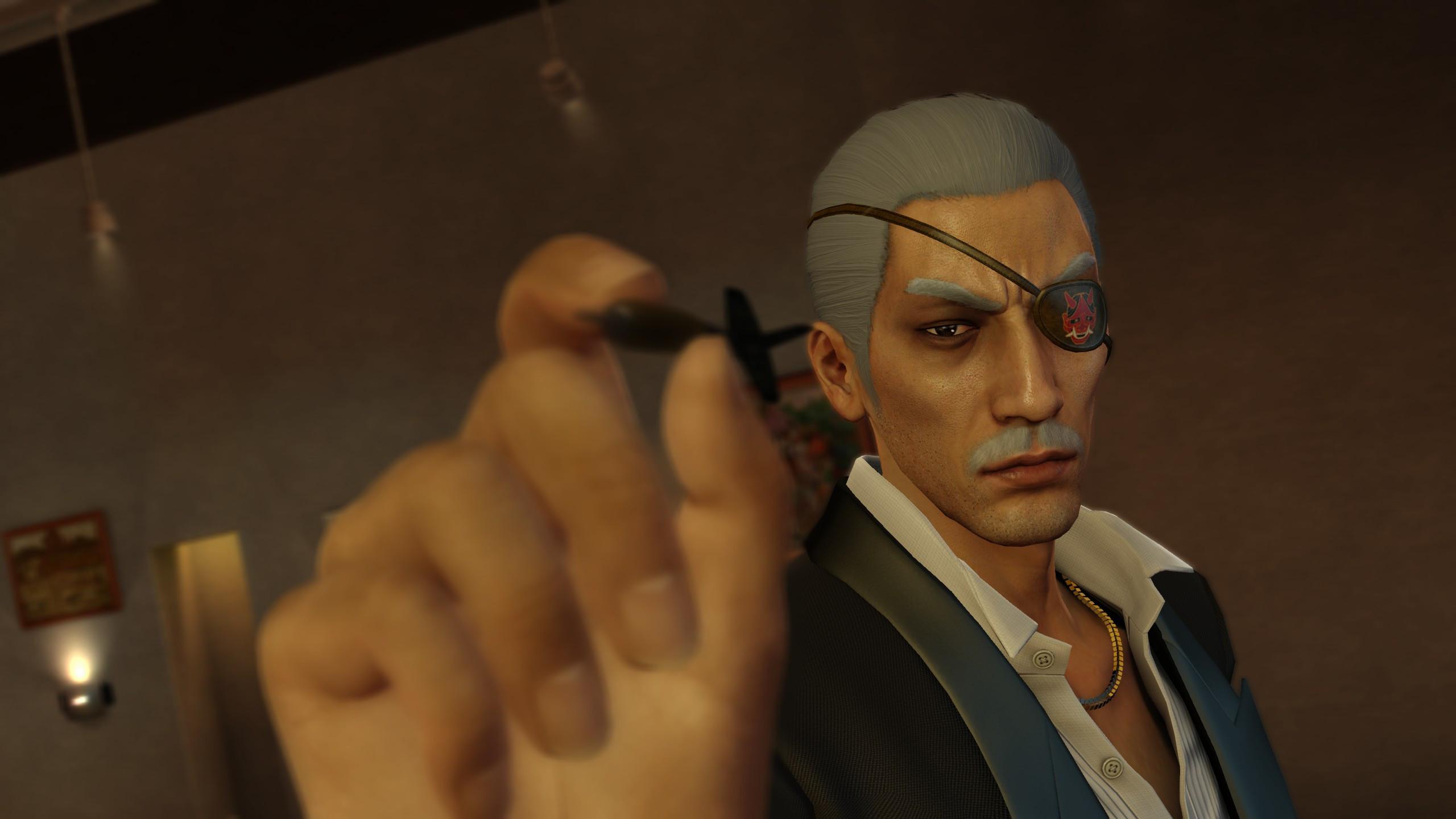 2560x1440 Old Man Majima [Yakuza 0] [Mods]