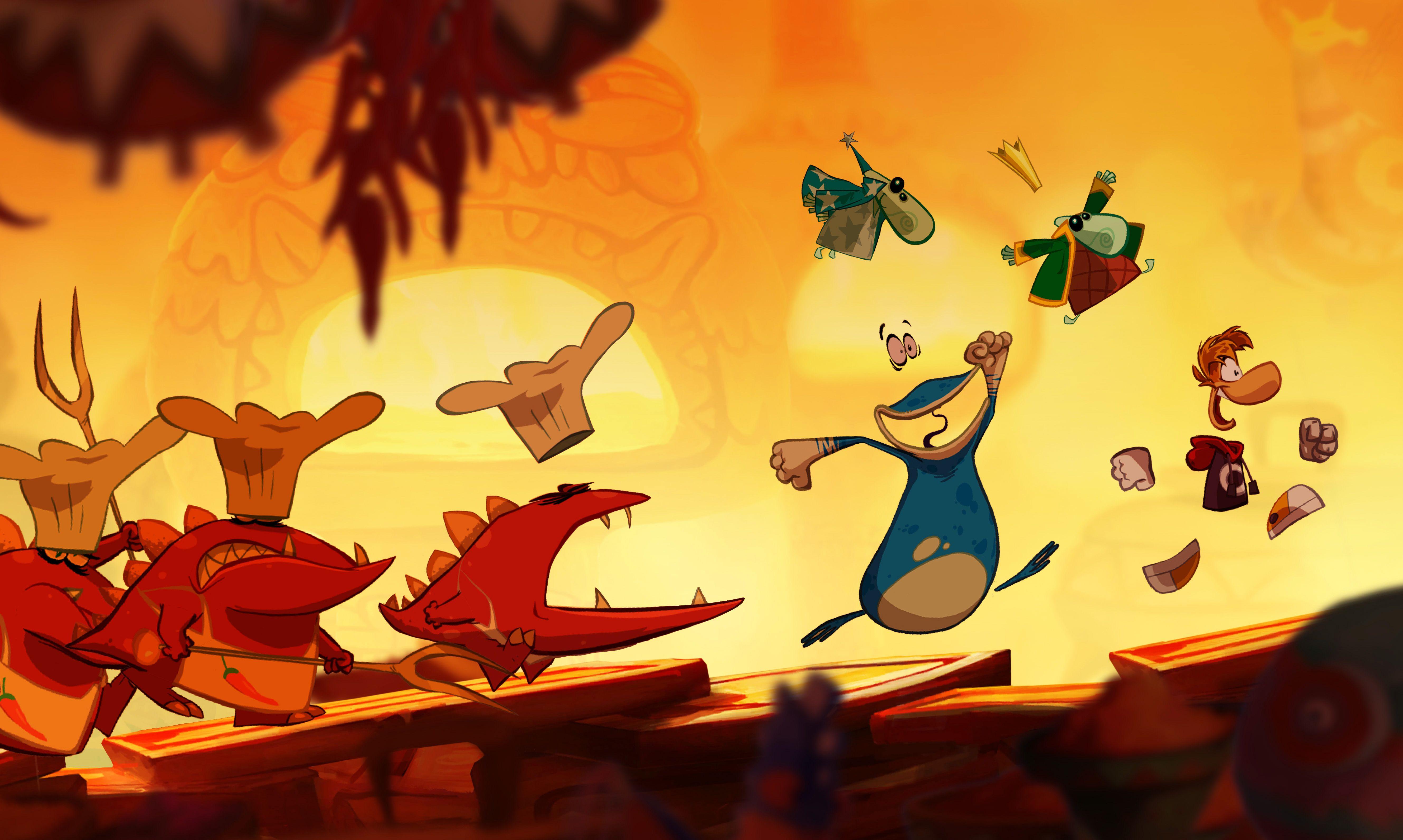 5316x3183 Rayman Origins: Screens and artwork Nintendo. Rayman origins, Rayman legends, Legend wallpaper