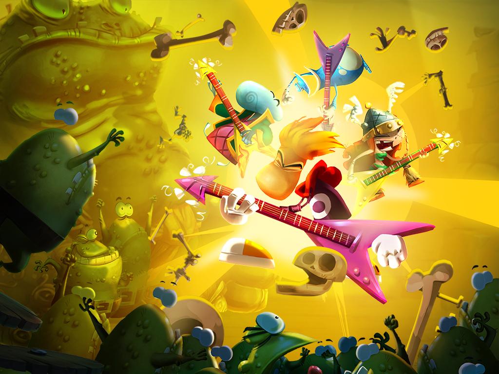 1024x768 Rayman Legends Wallpaper
