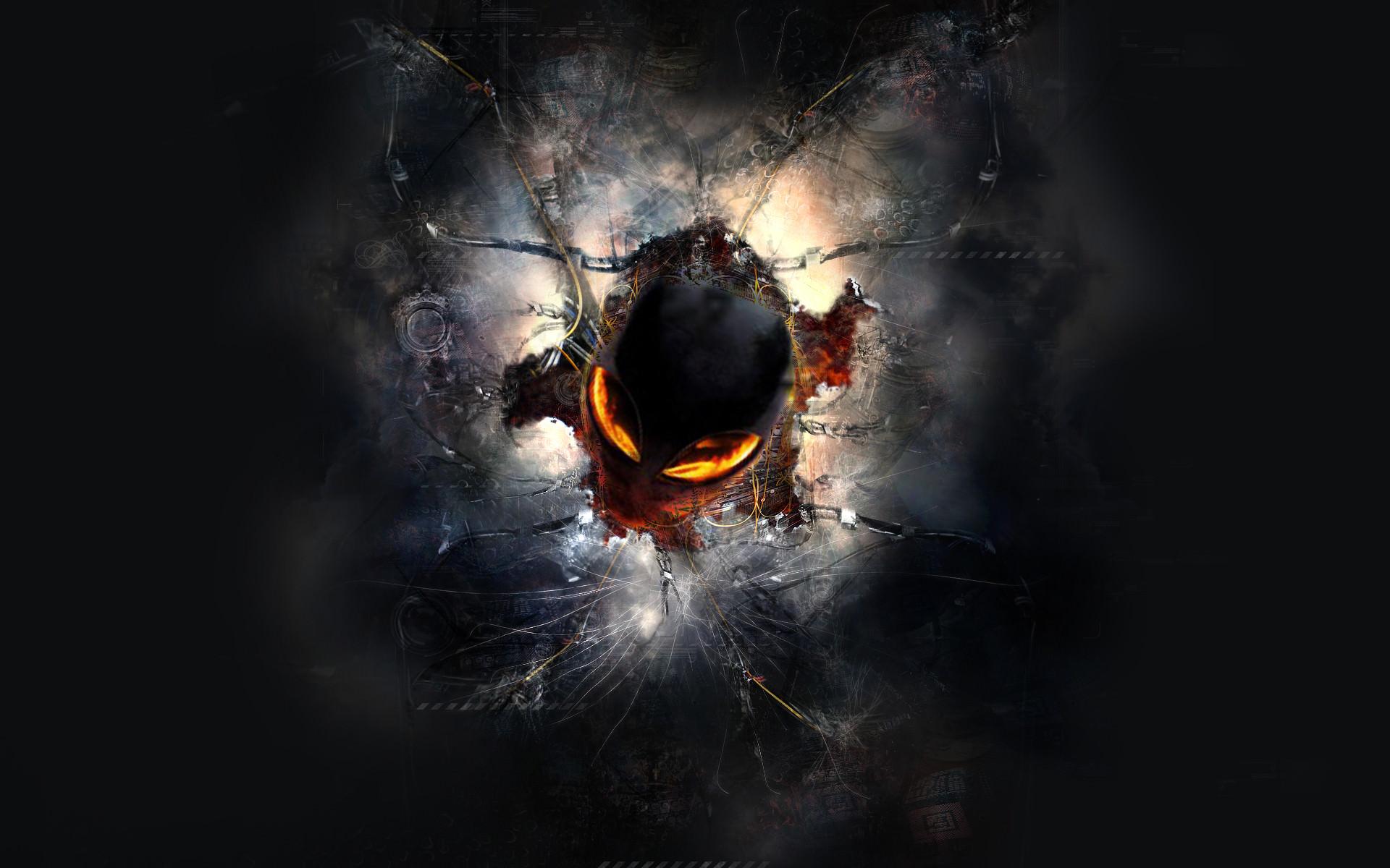 1920x1200 Dark Alienware HD wallpaper. HD Latest Wallpaper