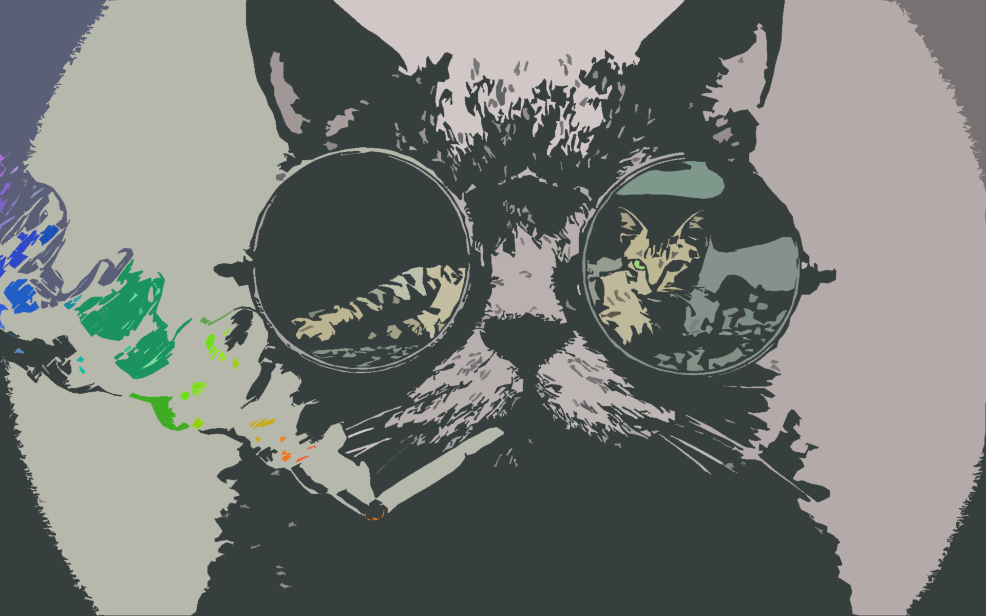 Cat with Sunglasses Wallpapers - Top Free Cat with Sunglasses Backgrounds - WallpaperAccess