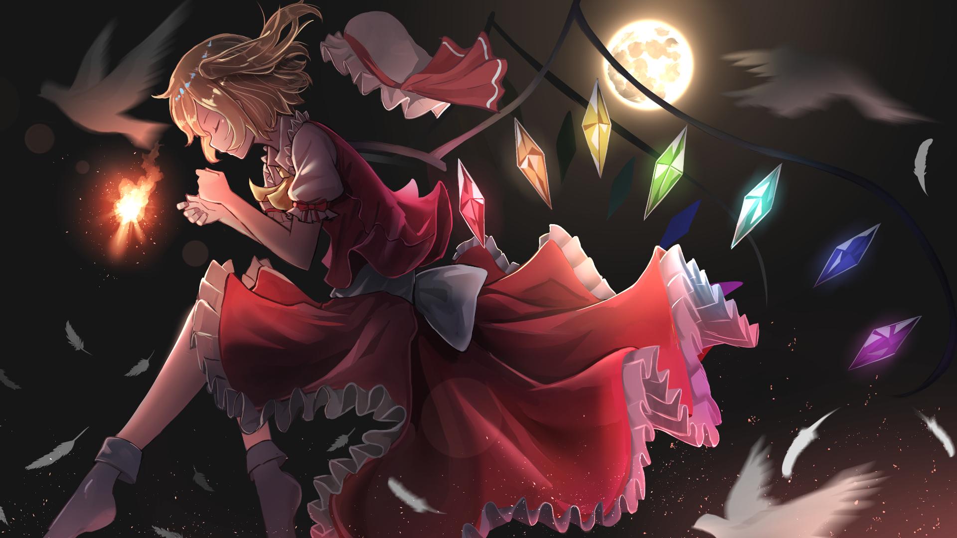1920x1080 Flandre Scarlet HD Wallpaper