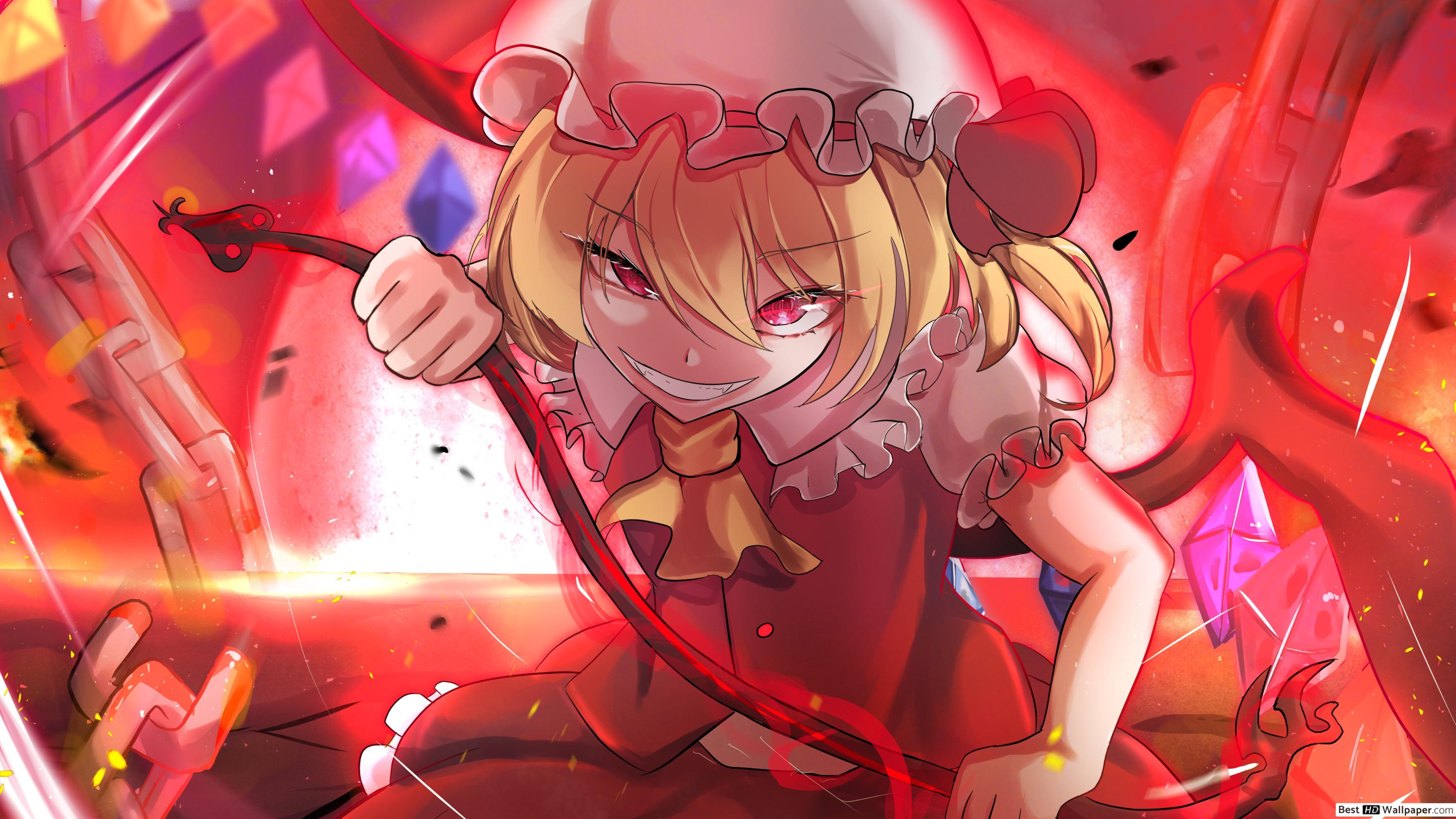 3554x1999 Touhou Scarlet (Vampire) HD wallpaper download
