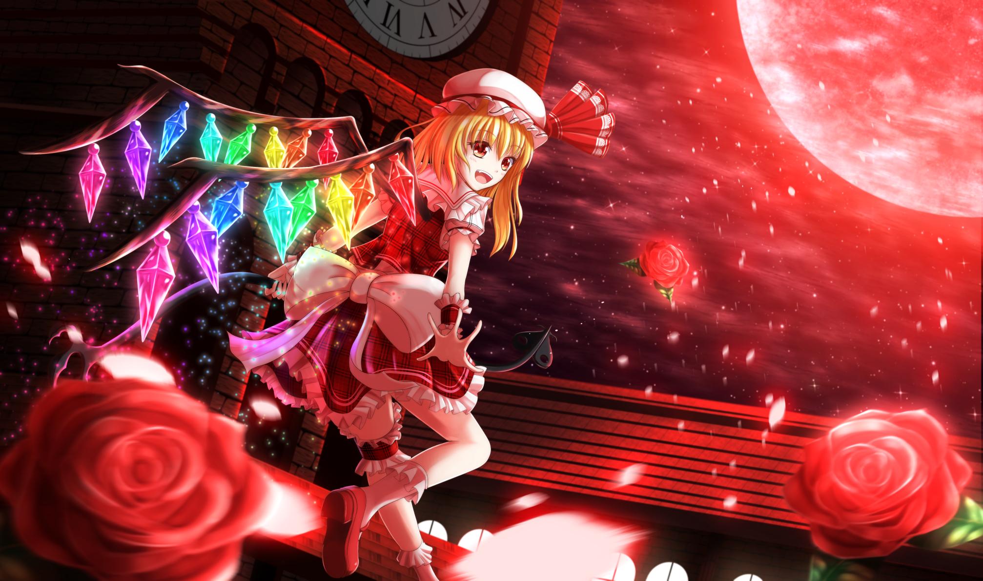 2014x1190 Touhou Flandre Scarlet Background HD Wallpaper