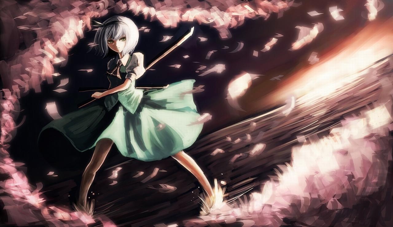 1280x741 Konpaku Youmu Wallpaperx741