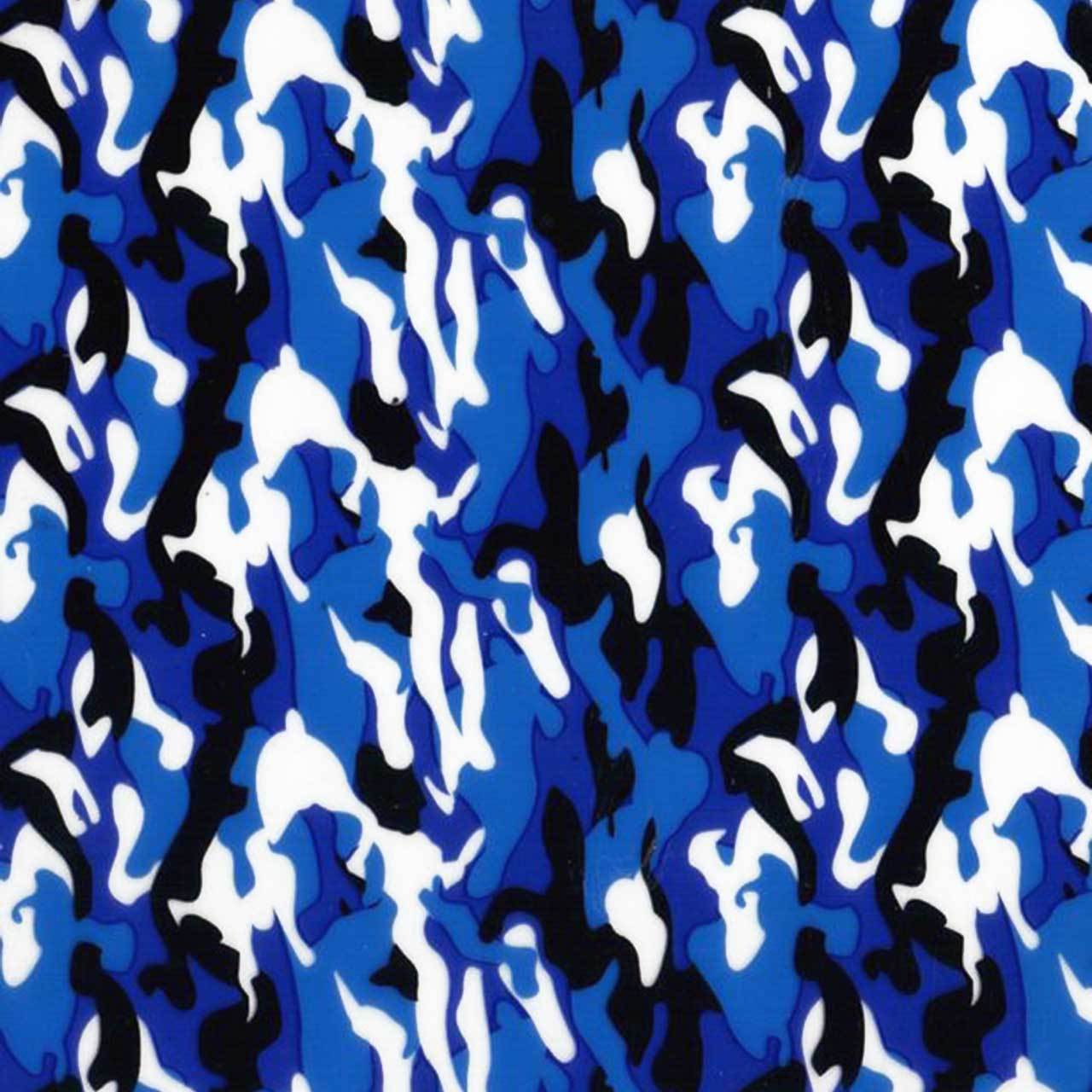 1280x1280 Blue camouflage wallpaper
