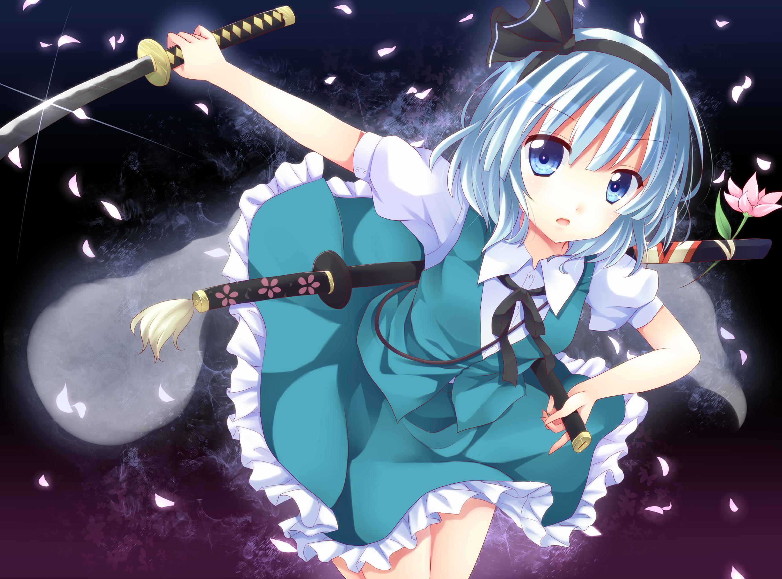 2700x2000 ikeda, Hazuki, Katana, Konpaku, Youmu, Sword, Touhou, Weapon Wallpaper HD / Desktop and Mobile Background