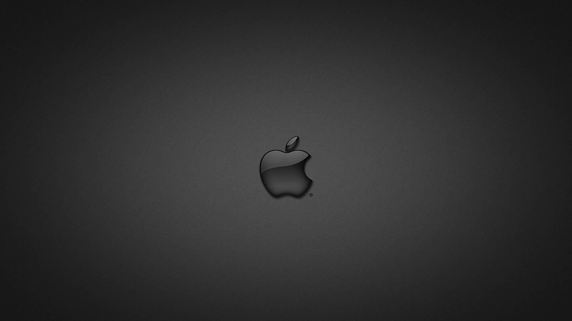 1920x1080 Black Apple Wallpaper HD