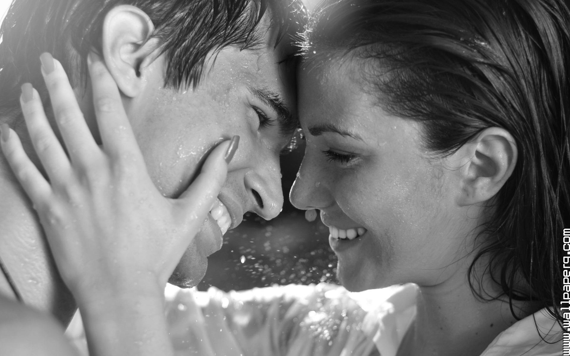 1920x1200 Download Love couples in rain couple wallpaper for your mobile cell phone