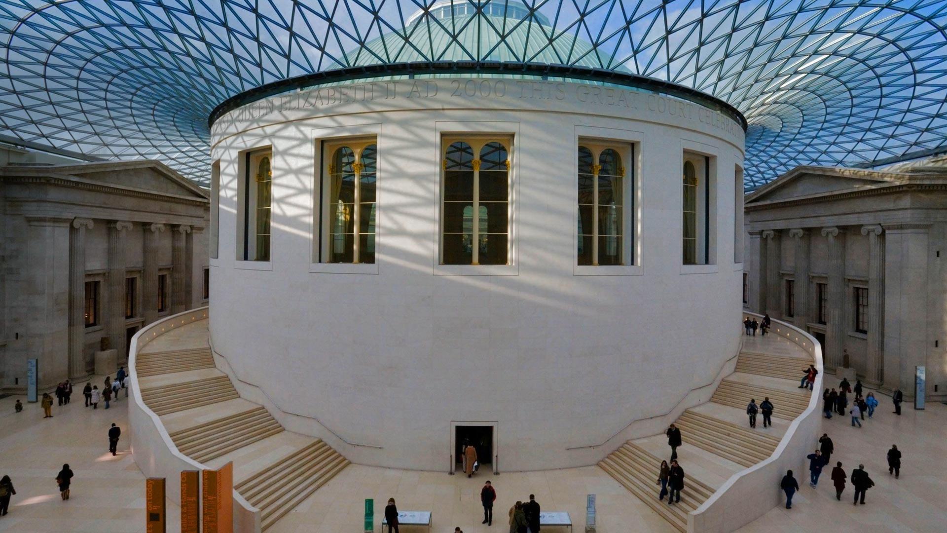 1920x1080 The British Museum Reading Room And Great Court In London Bing Desktop Wallpaper