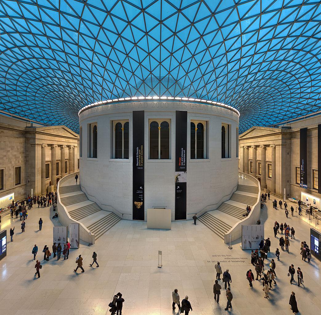 1043x1024 British Museum Great Court, London, UK