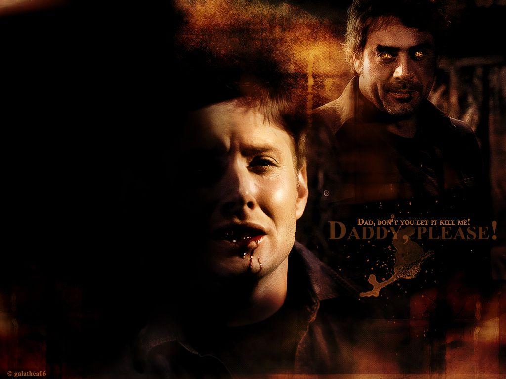 1024x768 John Azazel Wallpaper: John And Azazel. Supernatural Wallpaper, Supernatural Dean Winchester, Dean Winchester Wallpaper