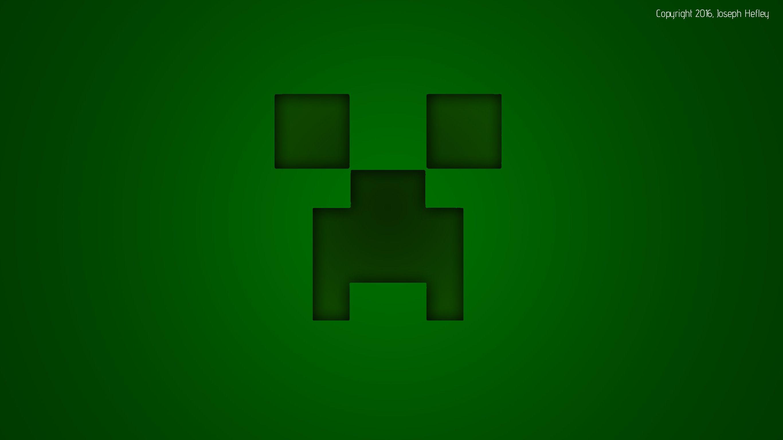 2732x1536 Minecraft Creeper iPhone Wallpaper