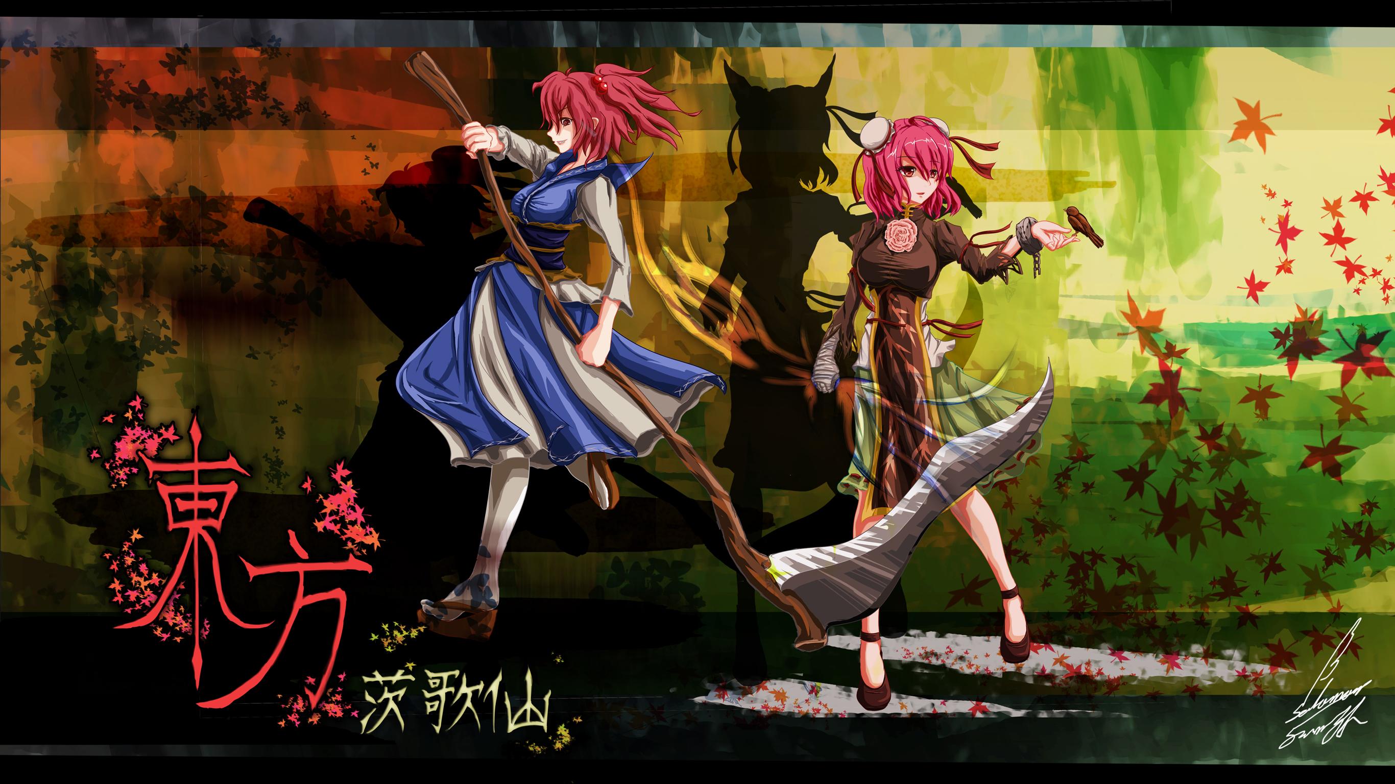 2732x1536 Anime Touhou Wallpaper:2732x1536