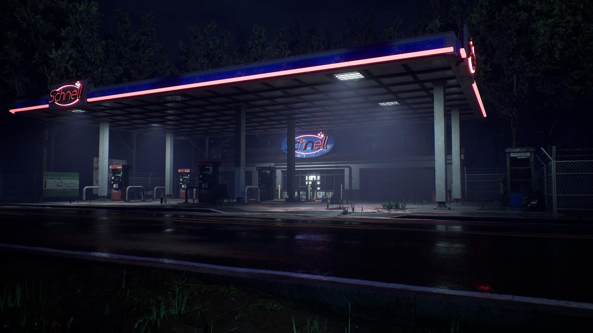 Neon Gas Station Wallpapers - Top Những Hình Ảnh Đẹp