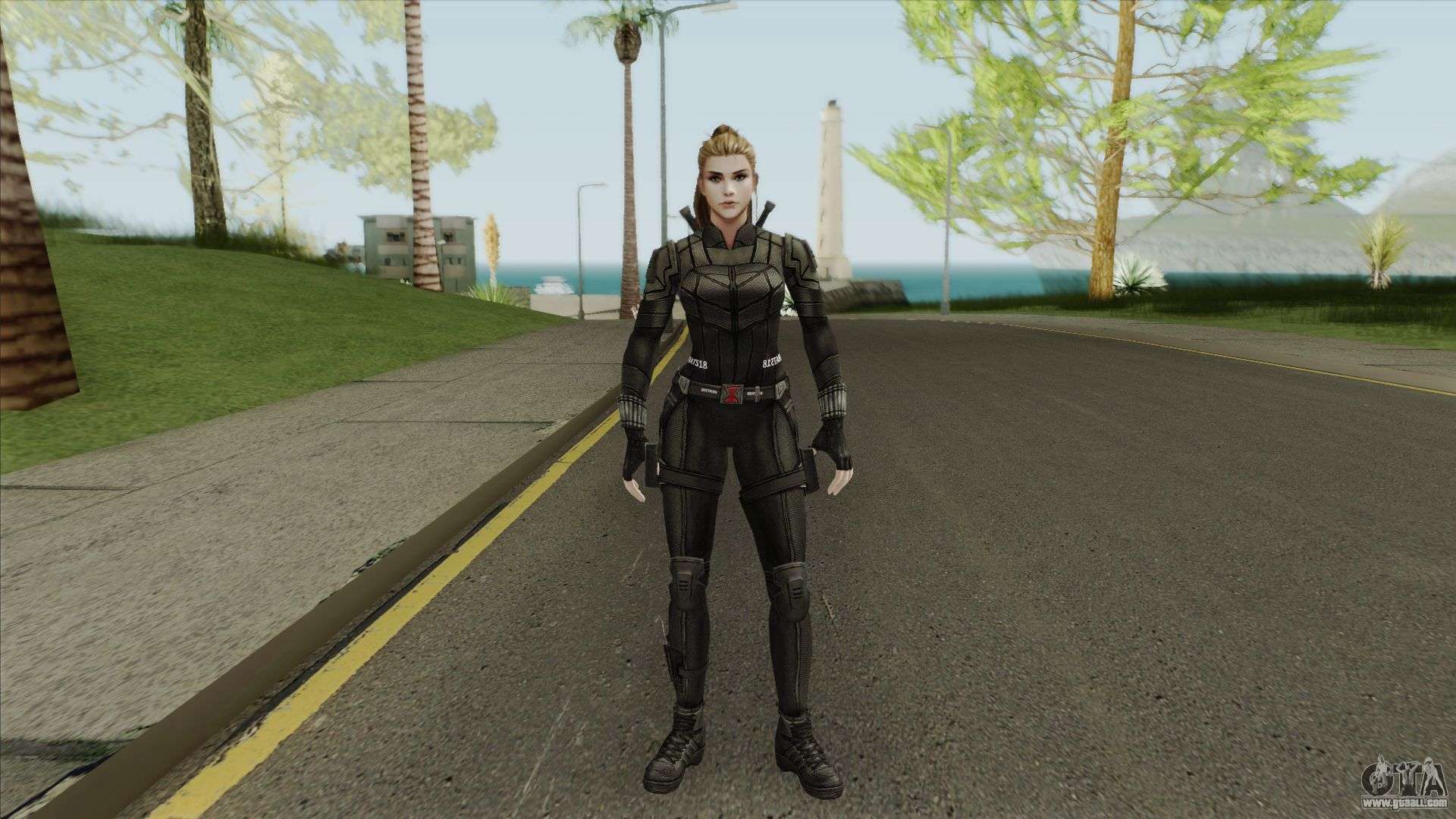 1920x1080 Yelena Belova (Black Widow Movie) for GTA San Andreas