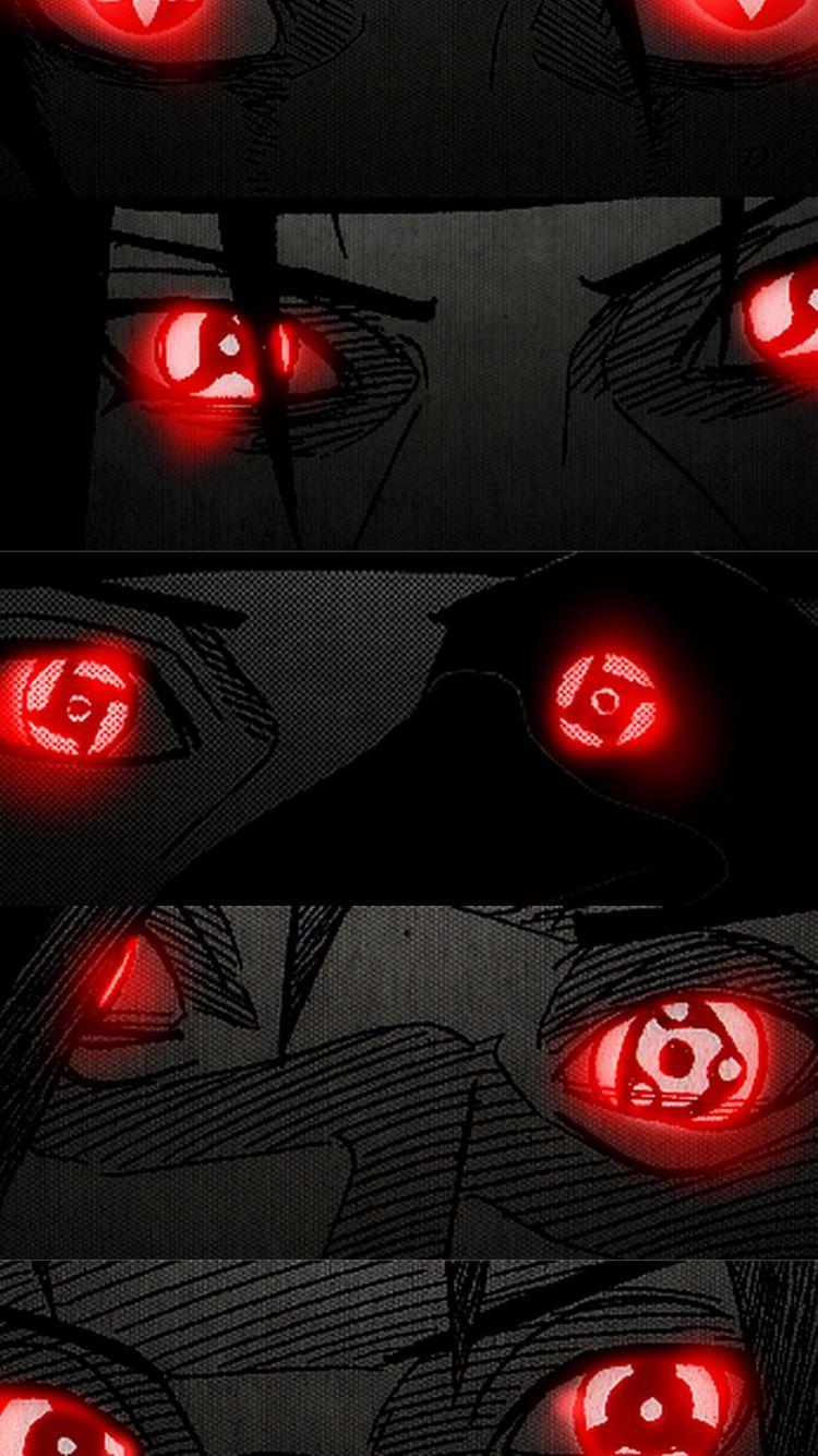 750x1334 Uchiha Shisui Mangekyou Sharingan gif Cave iPhone Wallpaper Free Download