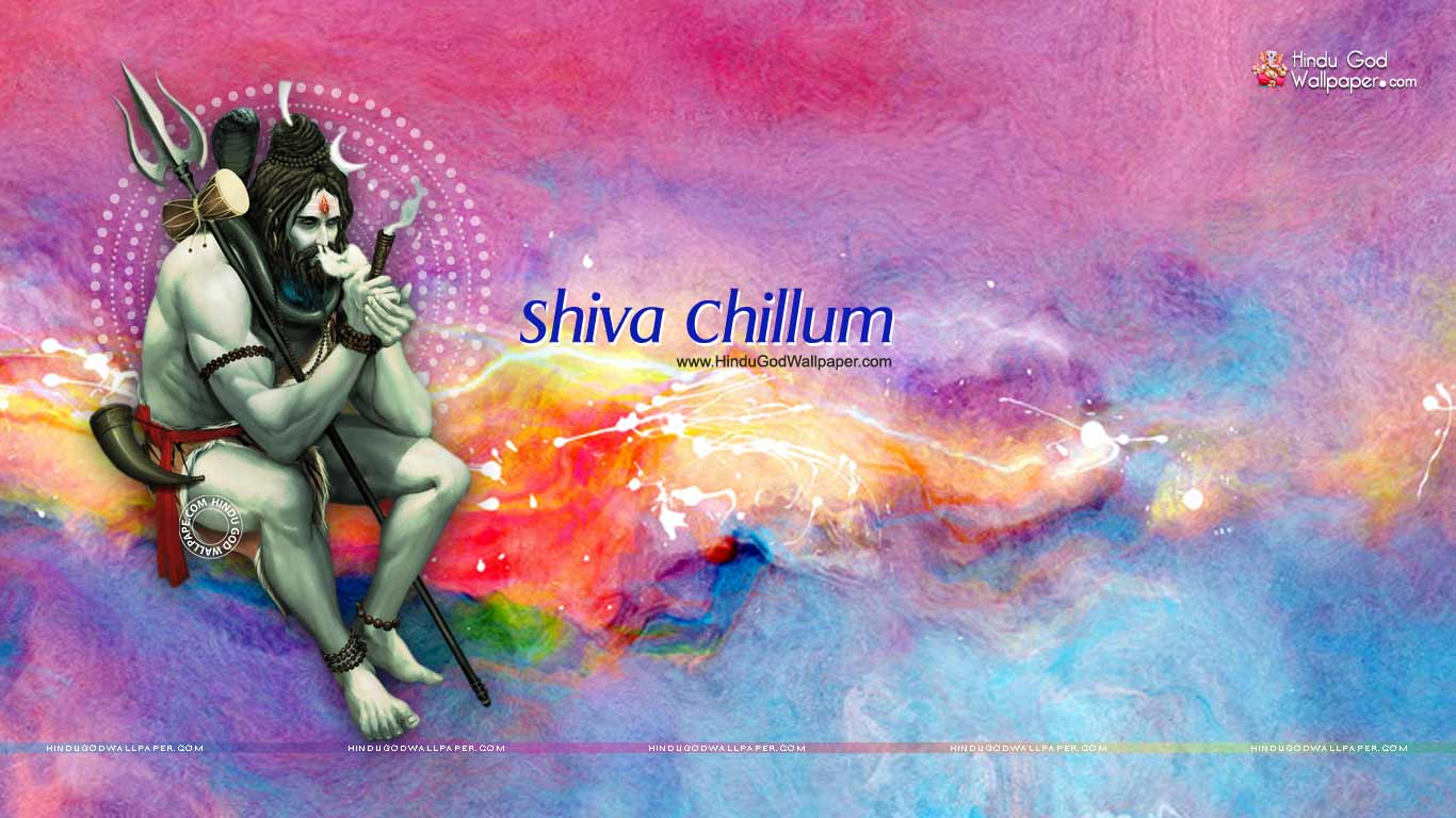 1366x768 Chúa Shiva Chillum Hình nền HD, Hình nền hút thuốc Bhole Baba