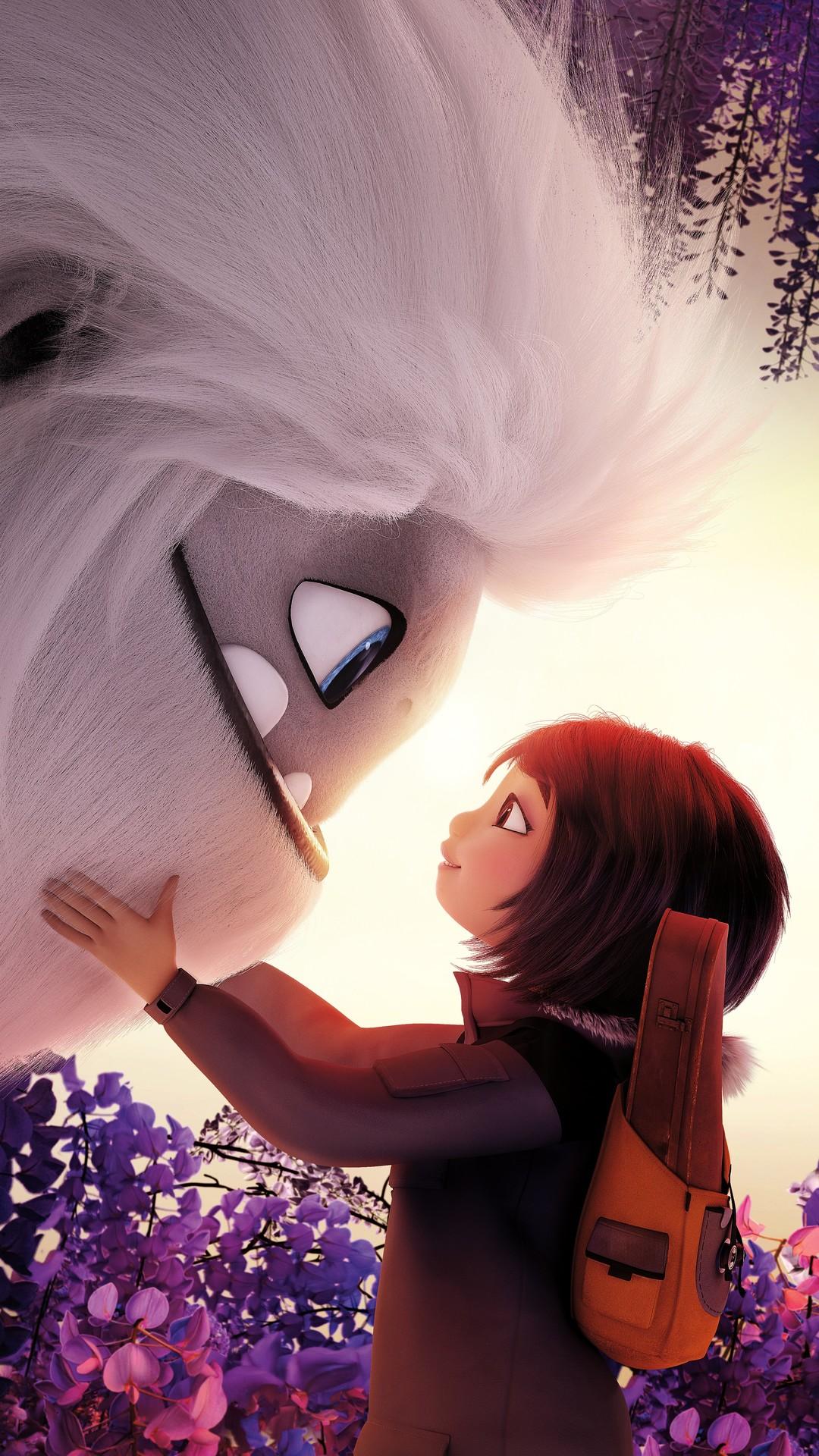 1080x1920 1080x1920 abominable, 2019 movies, animated movies, hd, 8k for iPhone 8 wallpaper