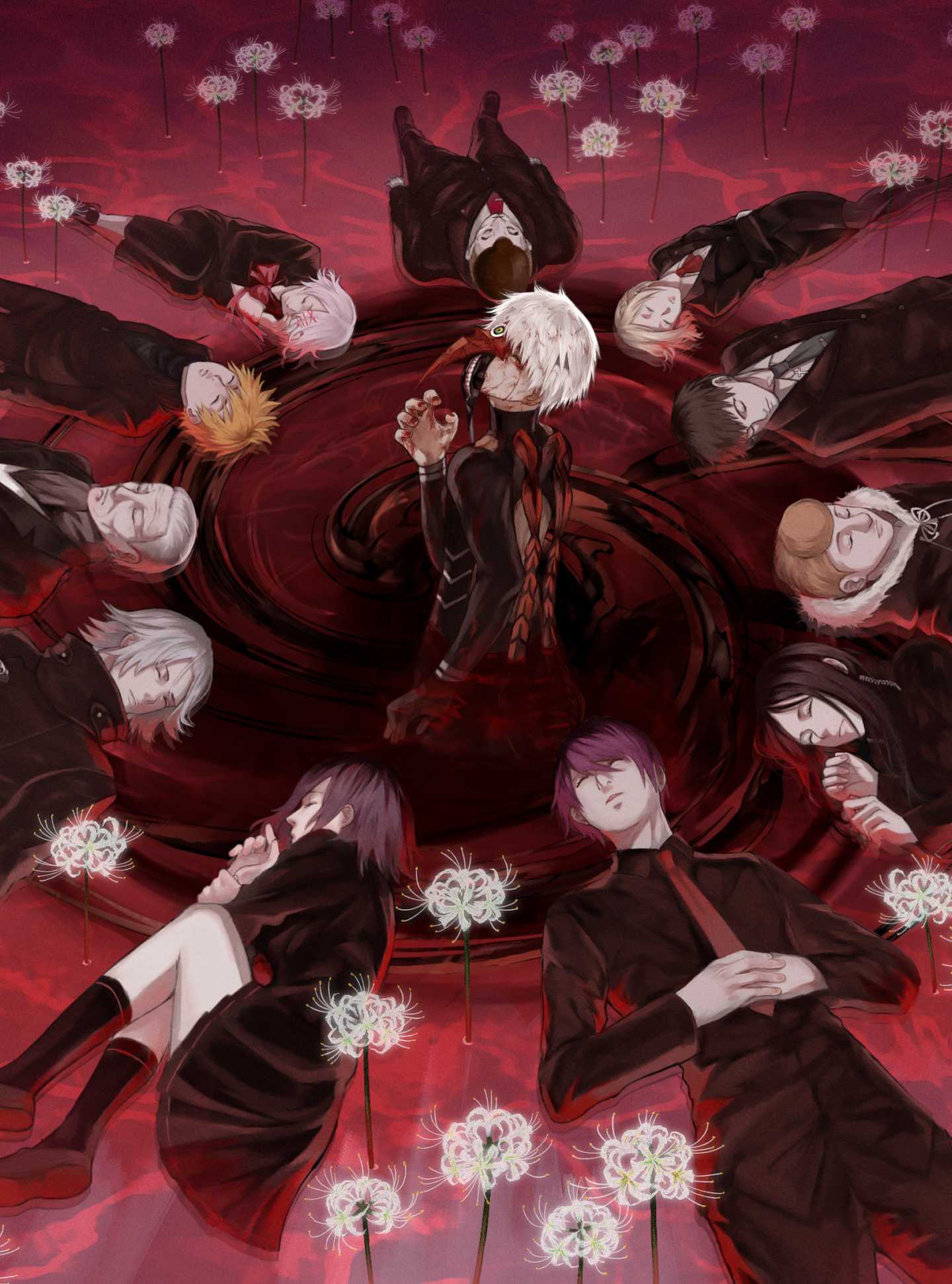 1440x1941 Tokyo Ghoul Wallpaper Free HD Wallpaper