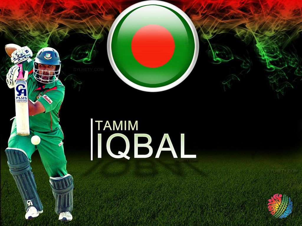 1024x768 Bangladesh Cricket Wallpaper. Tamim Iqbal, one of t