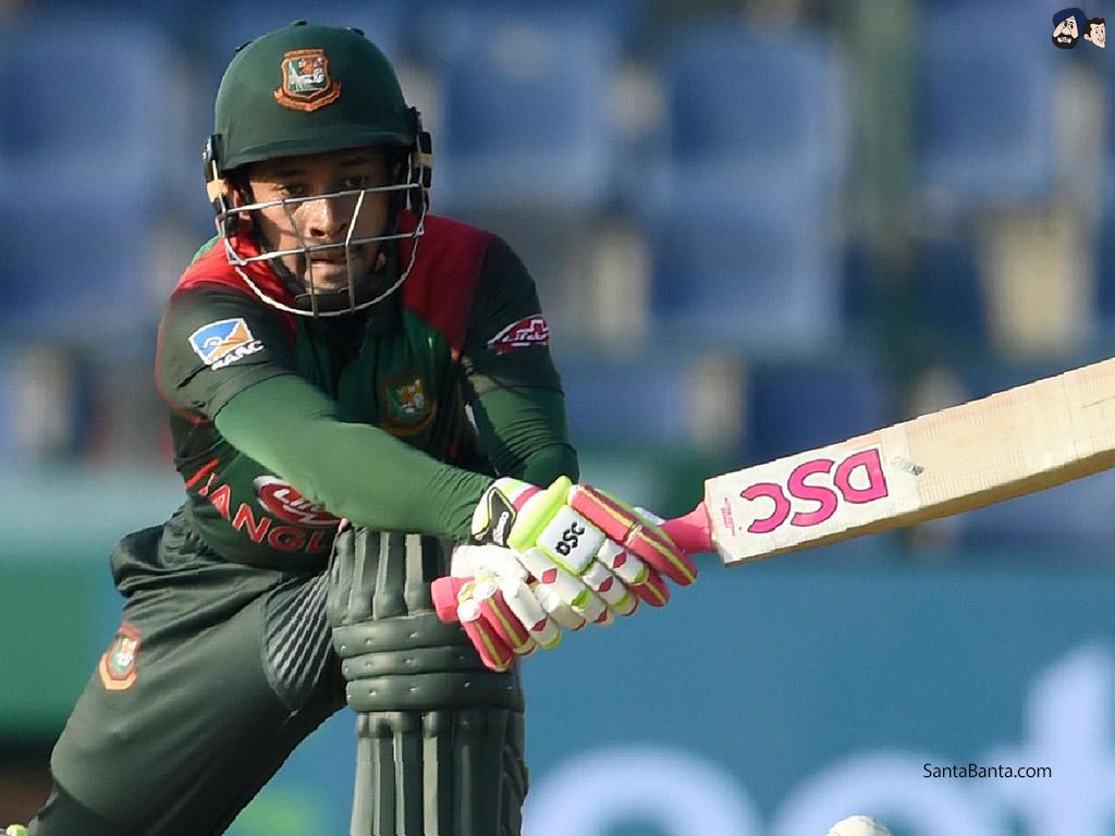 1024x768 Prolific batsman and former Captain of Bangladeshi Cricket team, Mushfiqur Rahim