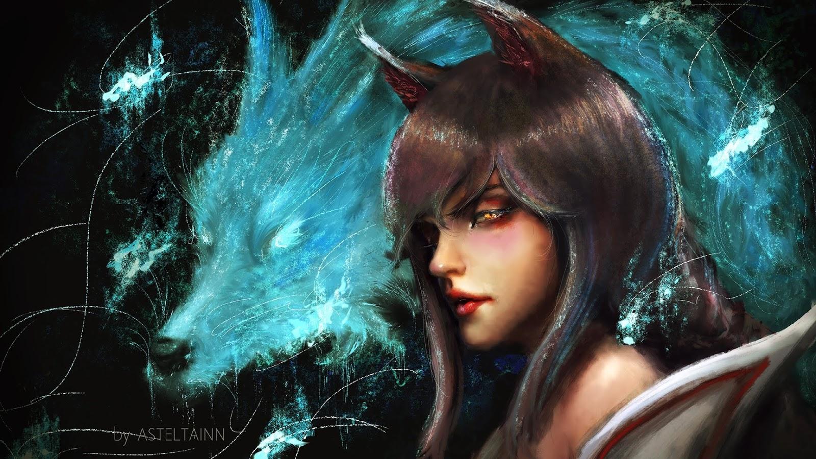 1600x900 The Paranormal: Demons of Love: the Kumiho / Gumiho.The Korean Fox Girl