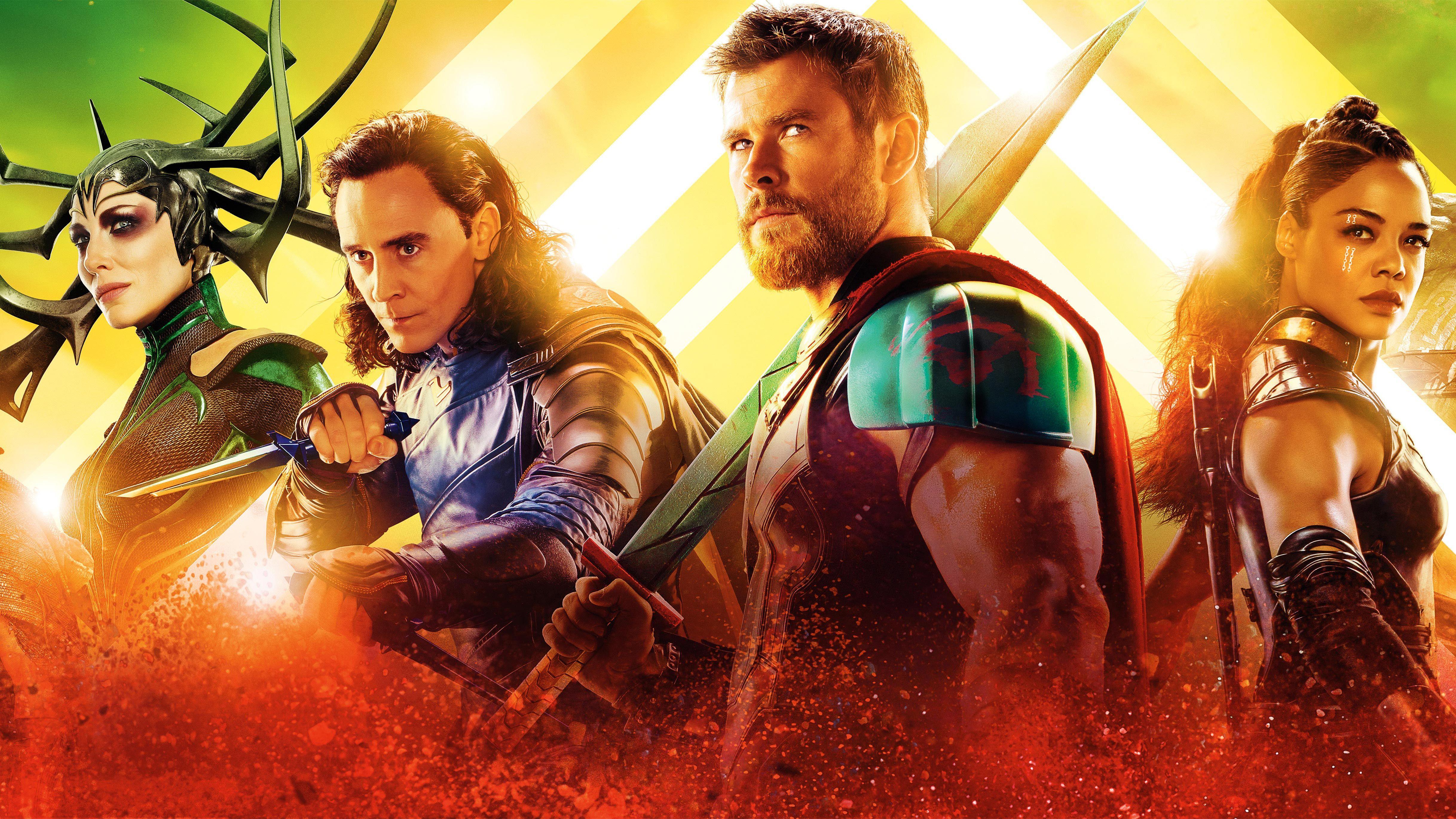 4872x2740 Thor And Loki Wallpaper HD
