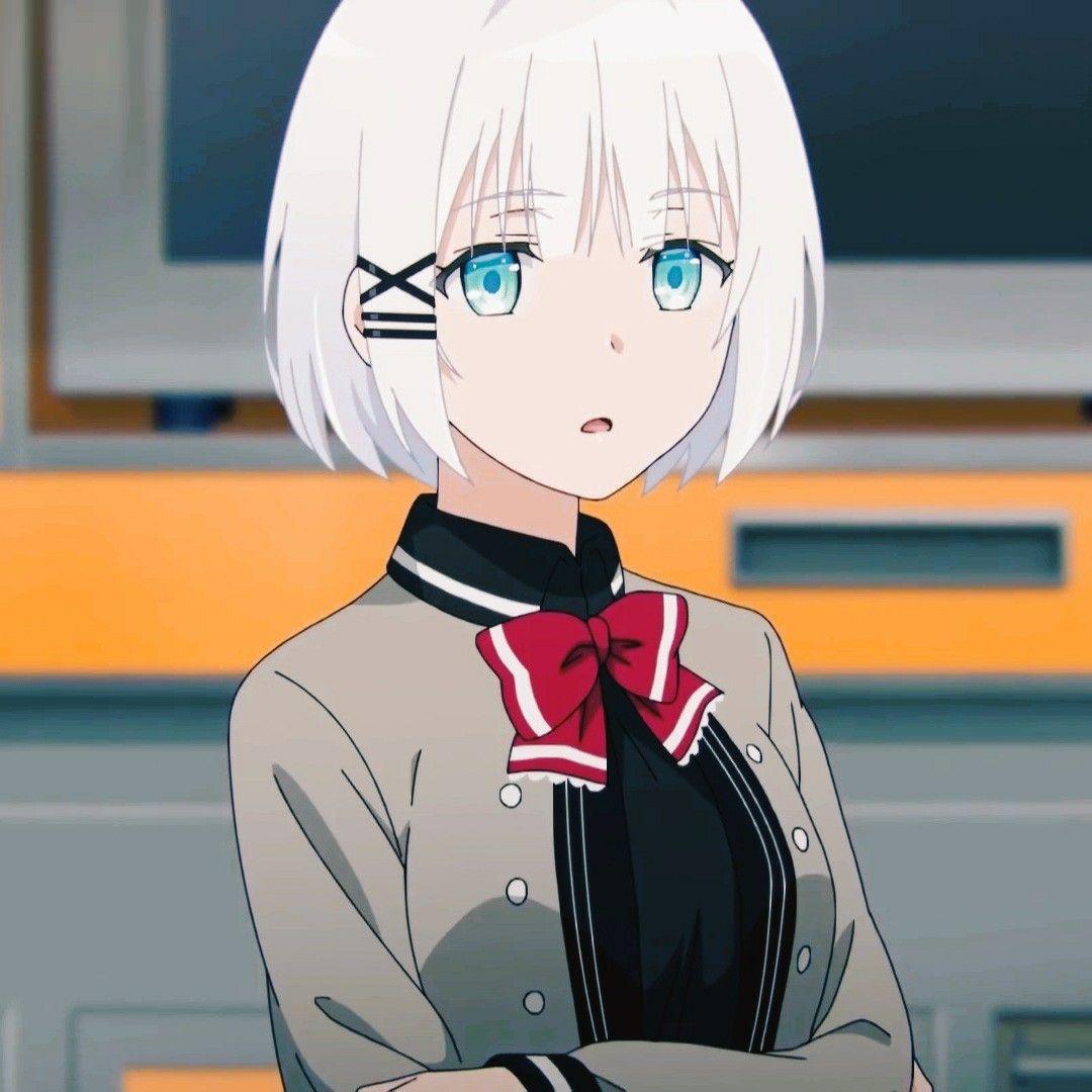 Hình nền : Anime cô gái, tóc ngắn, tóc trắng, mắt xanh, Siesta, Tantei Wa  Mou Shindeiru 1080x1920 - garett - 2101929 - Hình nền đẹp hd - WallHere