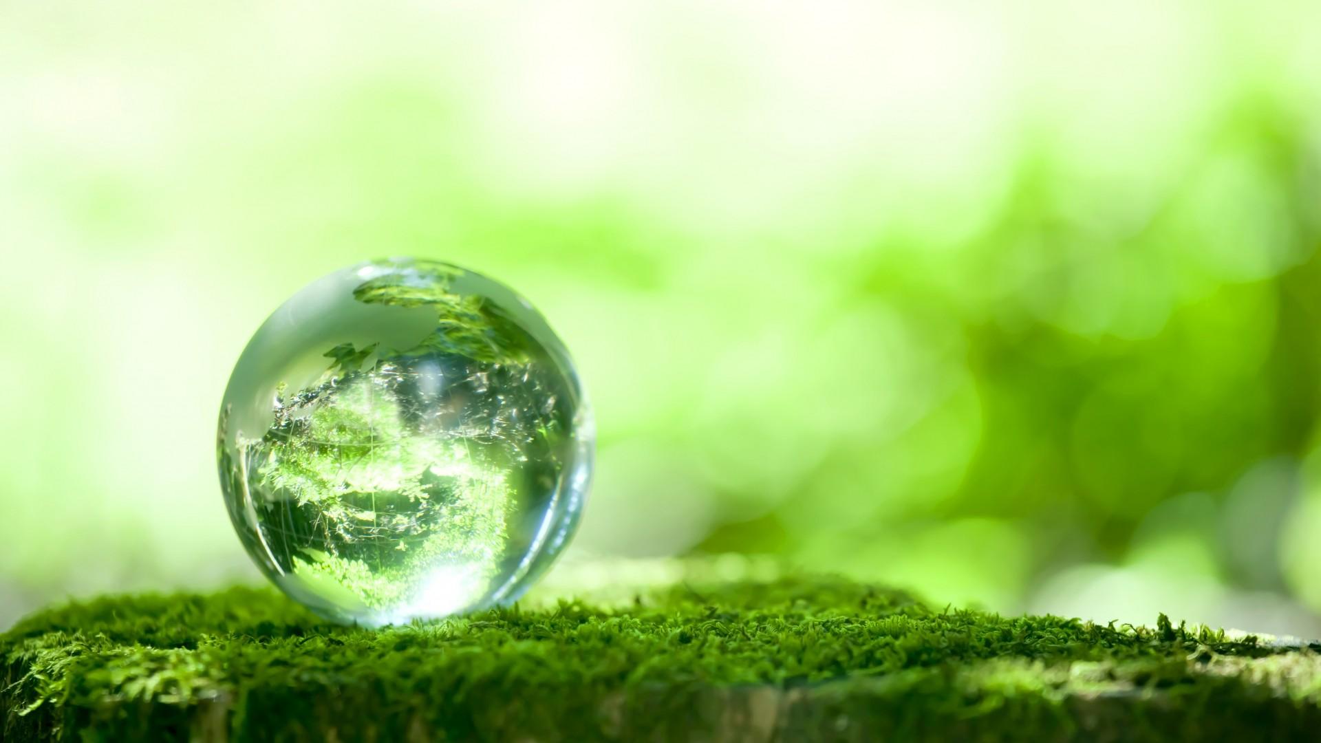 1920x1080 Glass Ball Macro