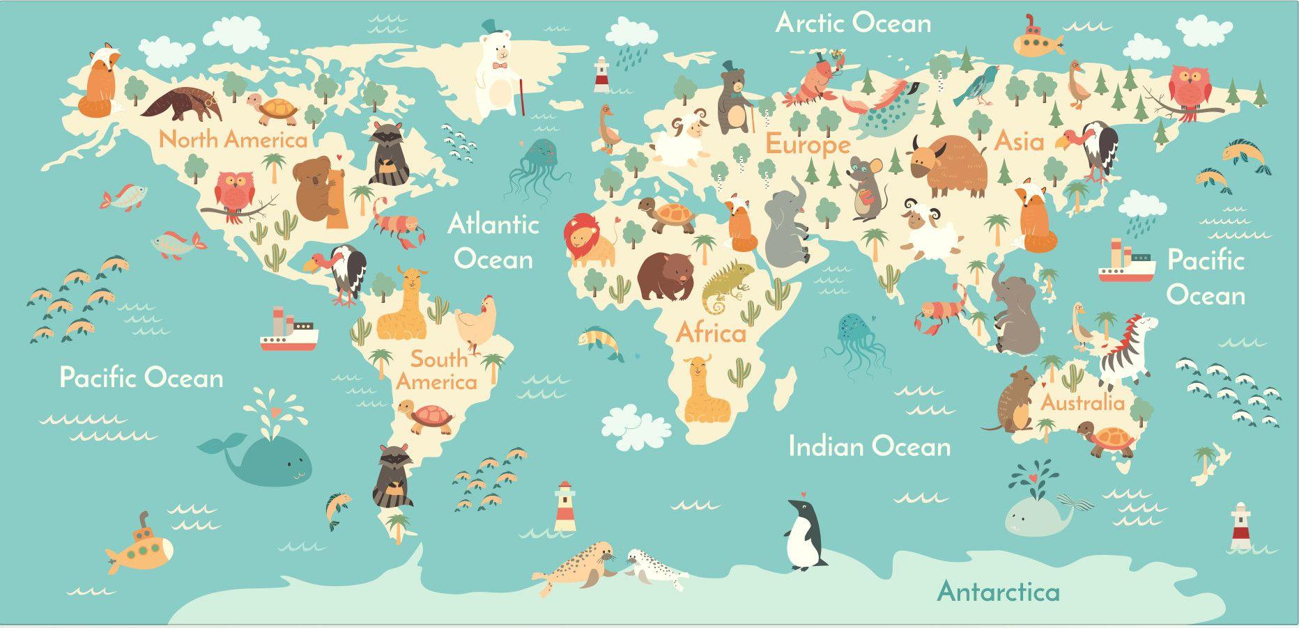 world map desktop wallpaper