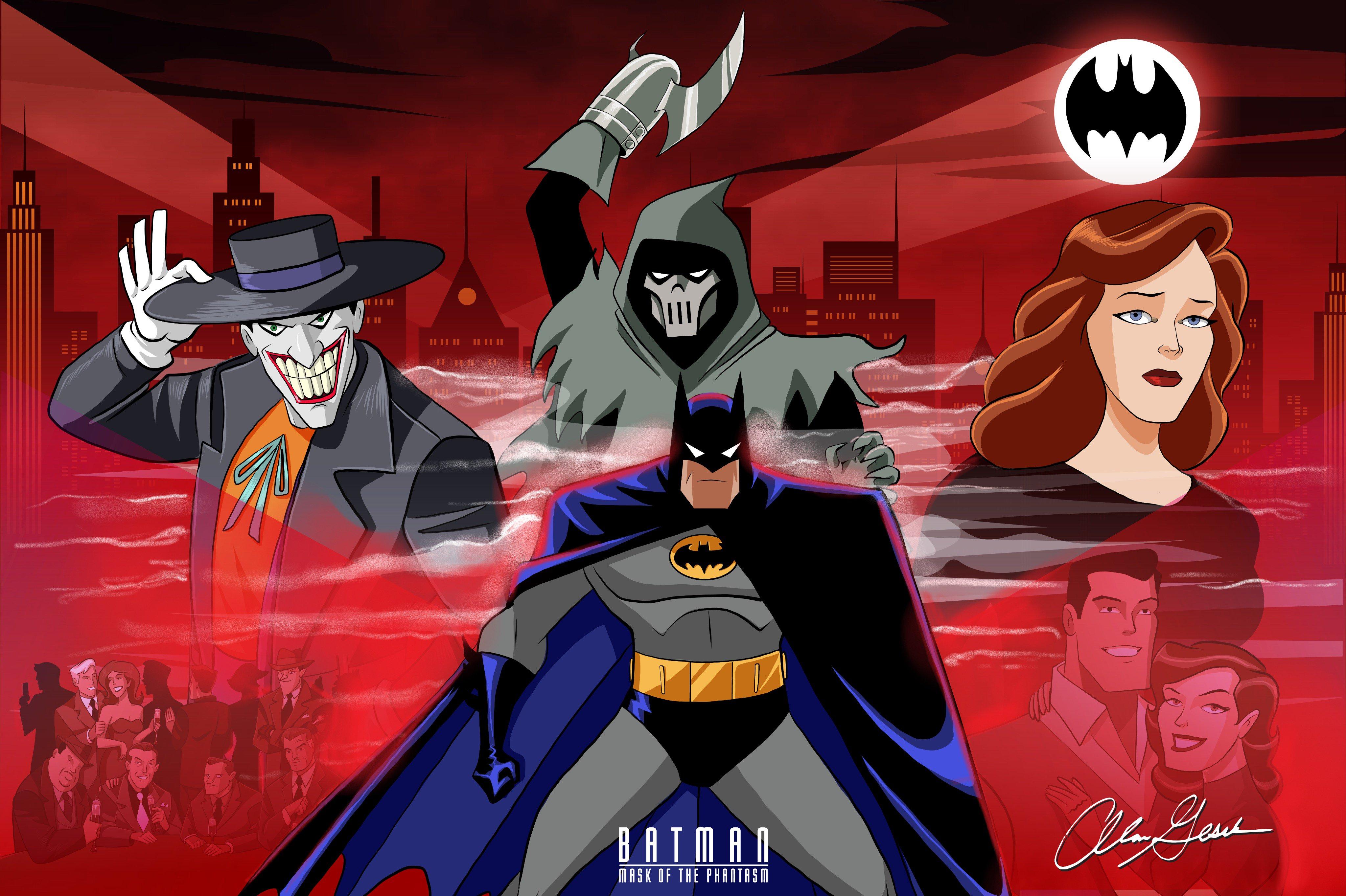 4096x2728 Batman: Mask Of The Phantasm 4k Ultra HD Wallpaper