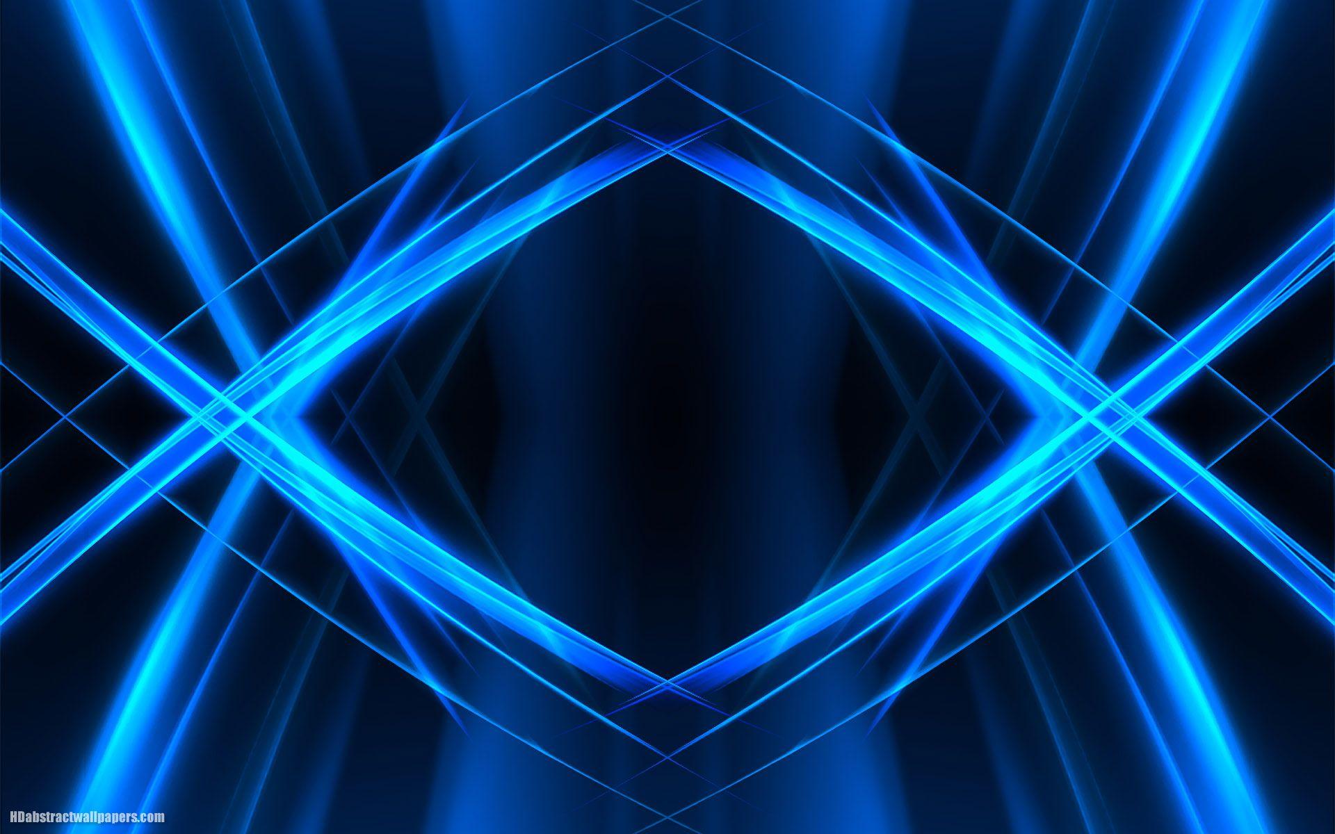 1920x1200 BLACK N Blue Abstract Background