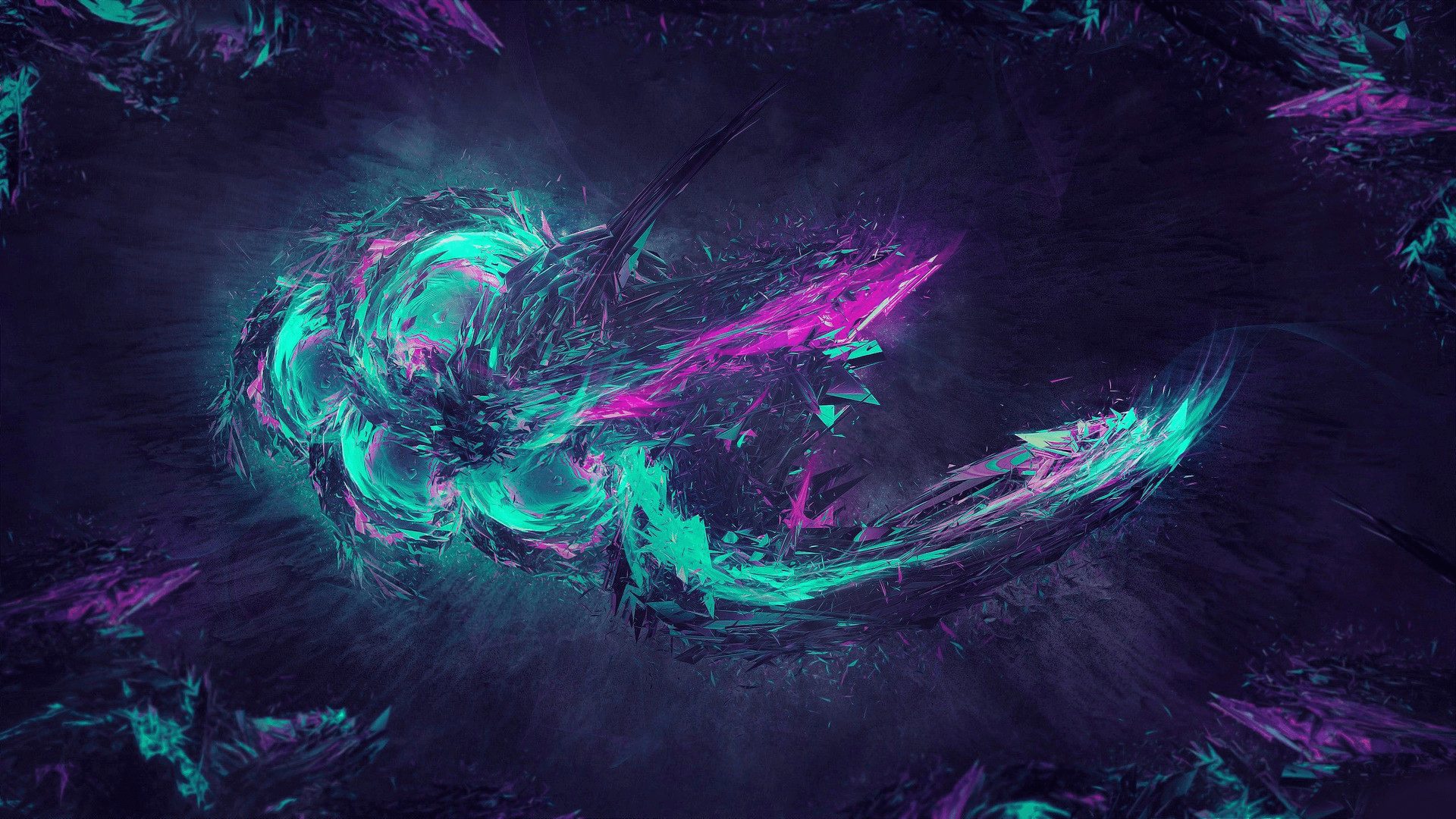 1920x1080 Beautiful & Colorful Shards Wallpaper [1920 x 1080]: wallpaper