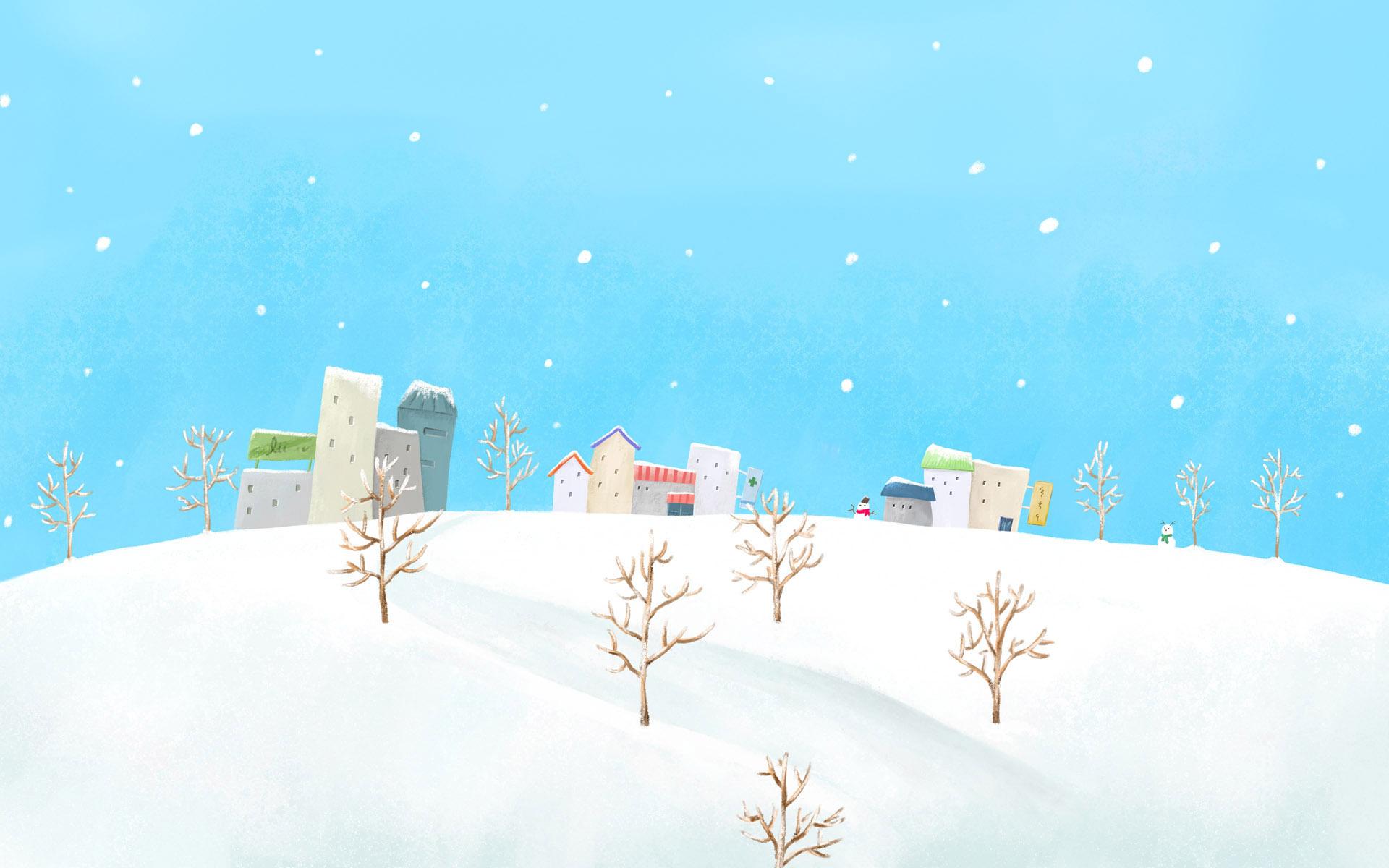 1920x1200 Free download Winter Illustration [1920x1200] for your Desktop, Mobile & Tablet. Explore Winter Cartoon Wallpaper. Winter Cartoon Wallpaper, Cartoon Winter Wallpaper, Cartoon Wallpaper Cartoon Picture