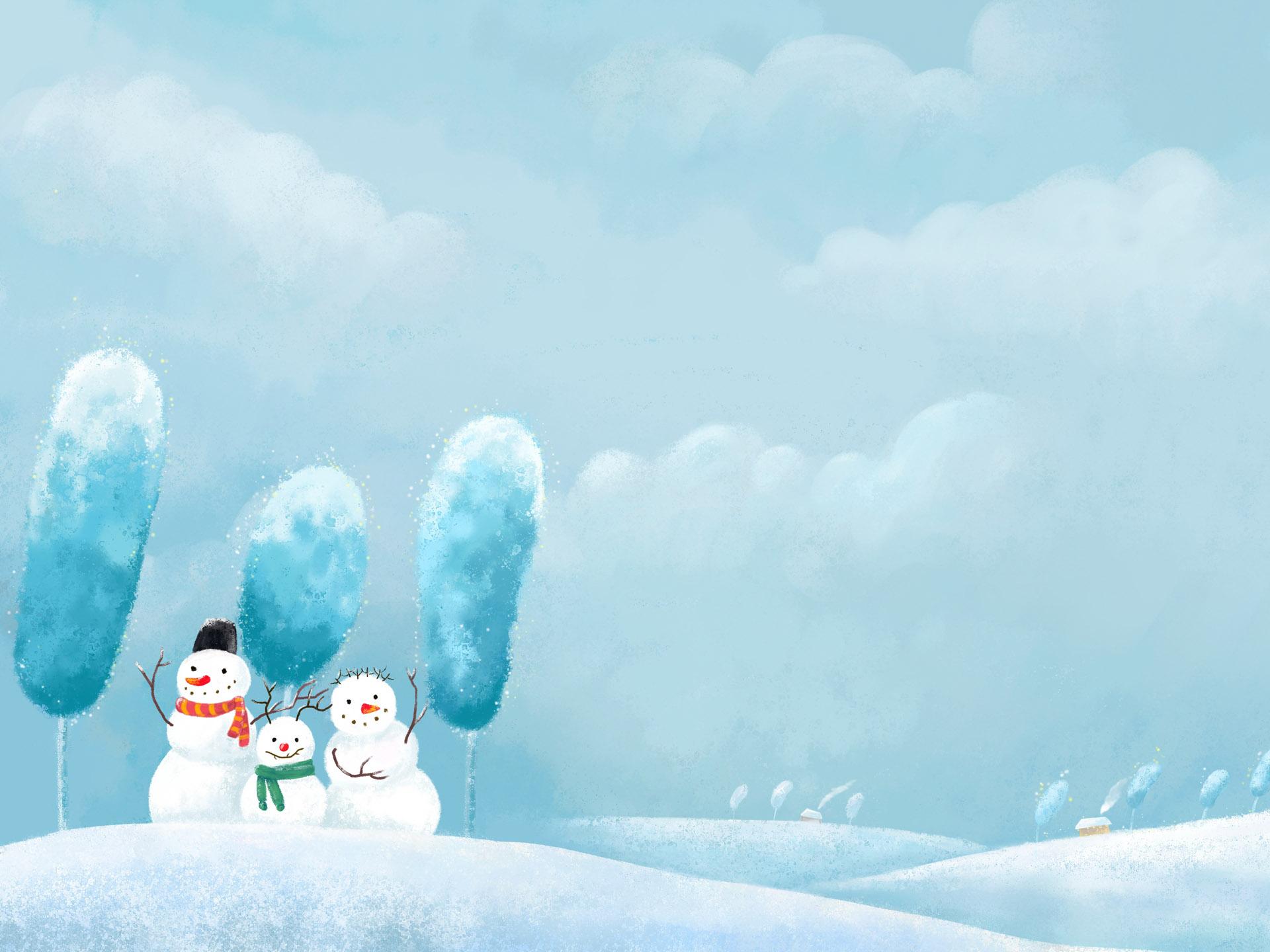 1920x1440 1920*1440 Beautiful Painter Art illustration of Winter 1920*1440 11 Desktop Wallpaper