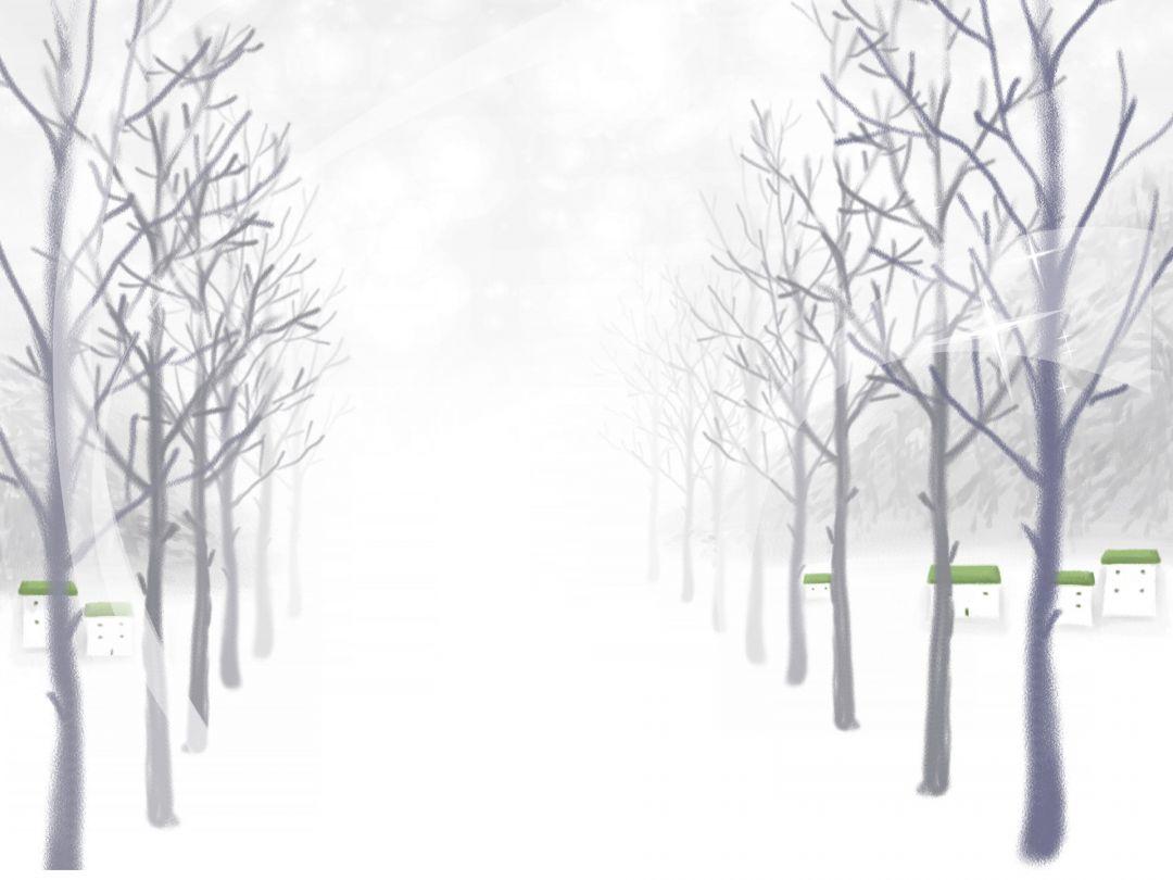 1080x810 Winter Illustration Trees Snow / iPhone HD Wallpaper Background Download (png / jpg) (2021)