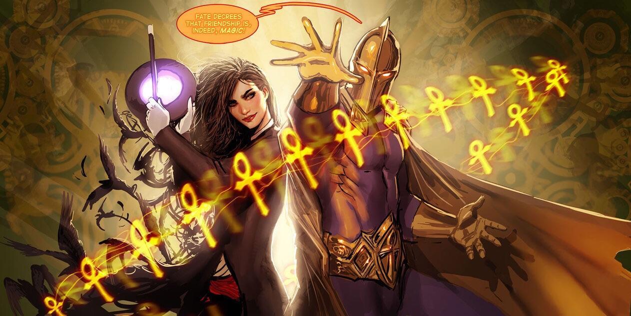 1263x633 Dr. Fate and Zatanna by Stjepan Sejic: DCcomics