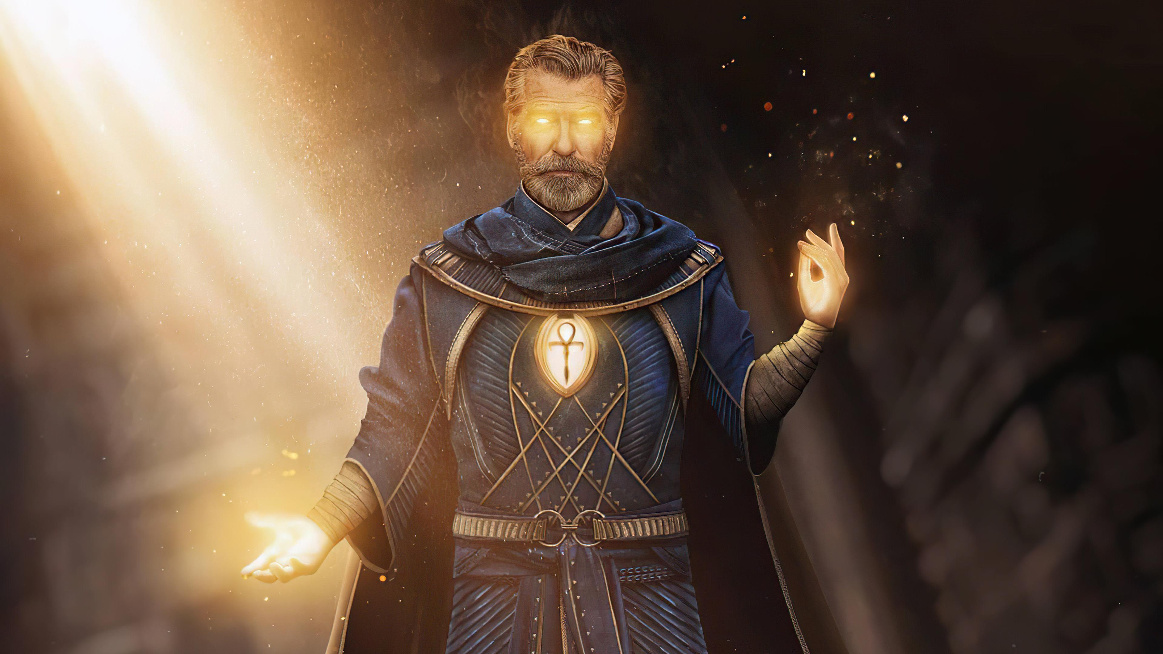 3840x2160 Doctor Fate Black Adam Pierce Brosnan 4k, HD Superheroes, 4k Wallpaper, Image, Background, Photo and Picture